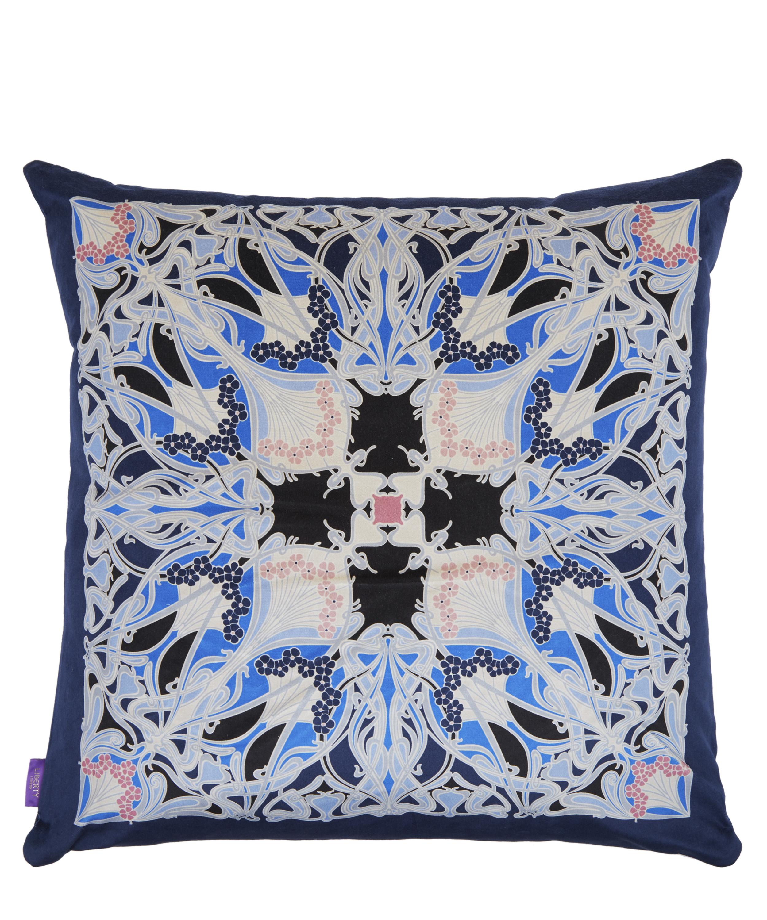 Liberty - Ianthe Square Velvet Cushion image number 1