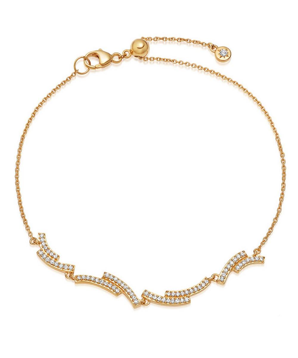 Astley Clarke Gold Icon Scala Diamond Bracelet