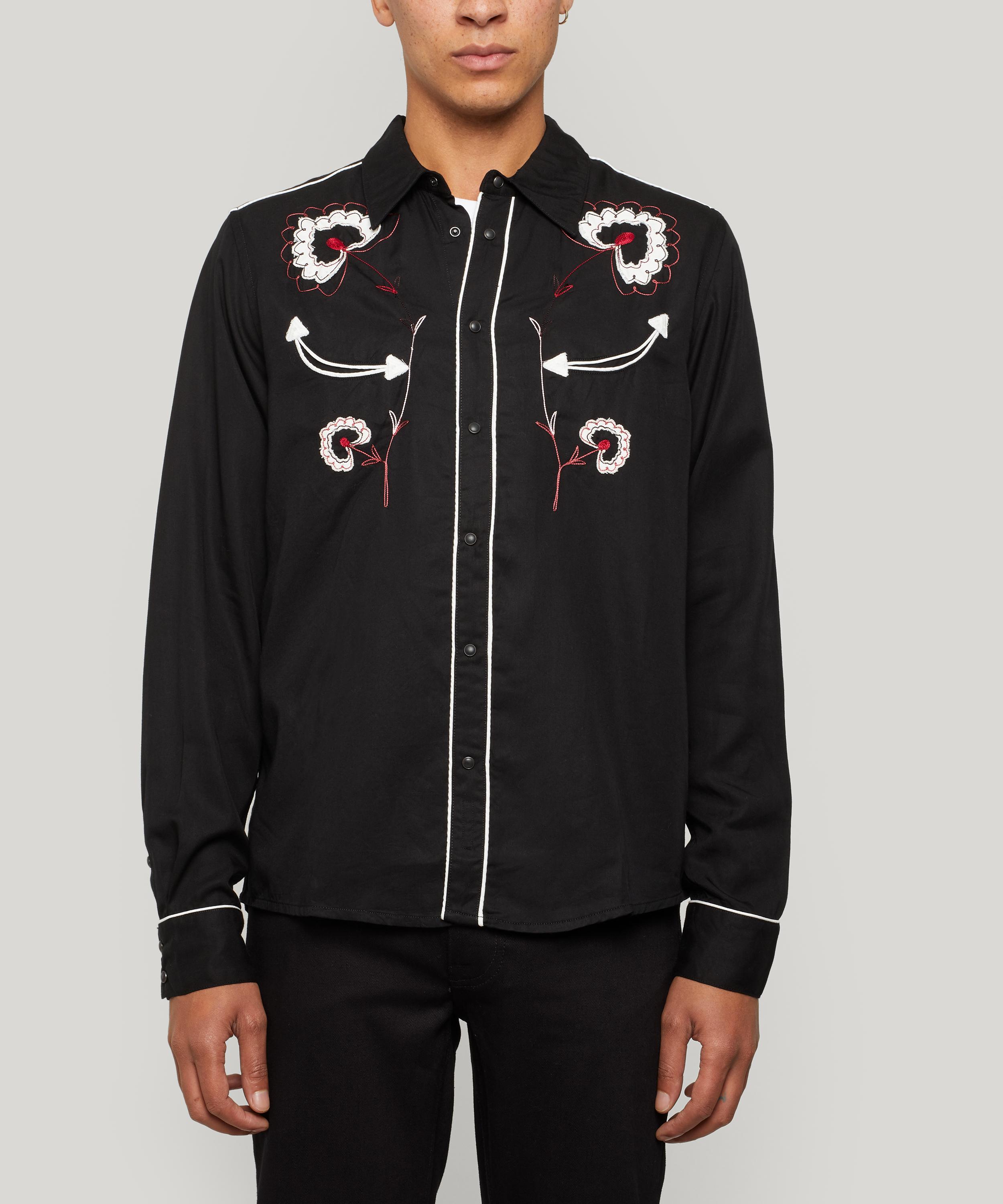 nudie jeans western shirt
