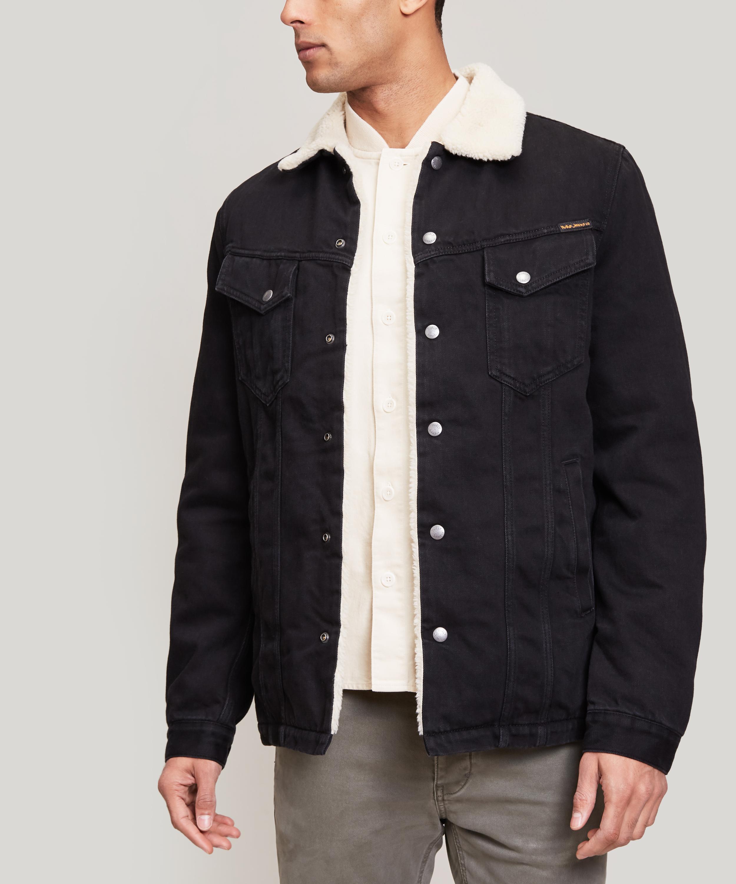 nudie sherpa jacket