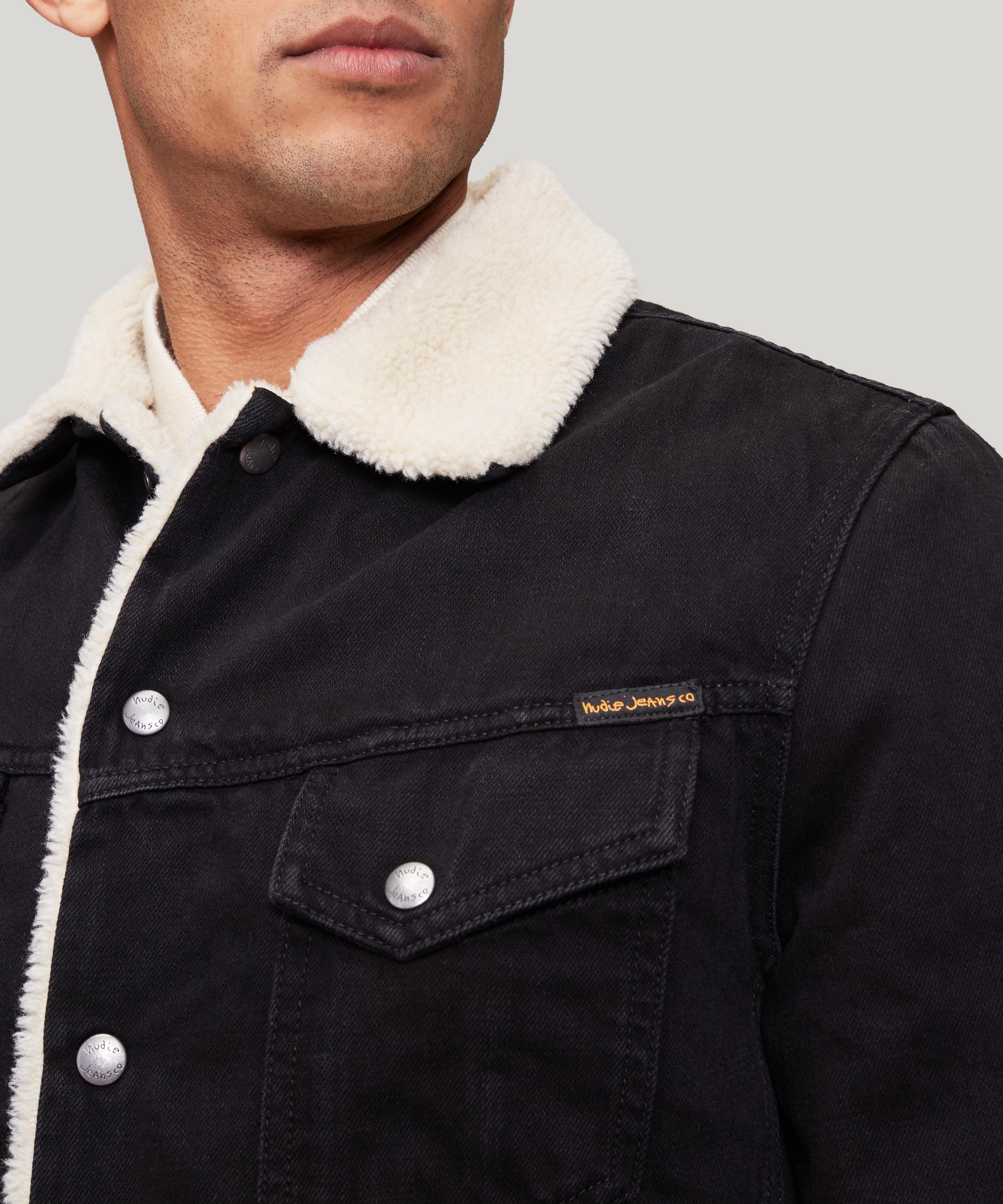 nudie sherpa jacket