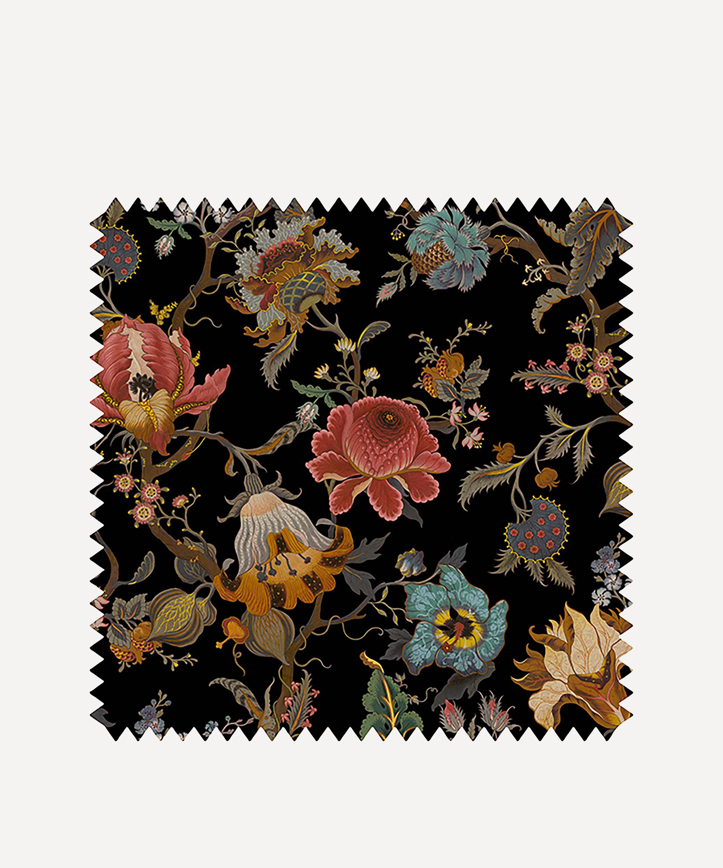 Black Artemis Wallpaper Sample Swatch Liberty