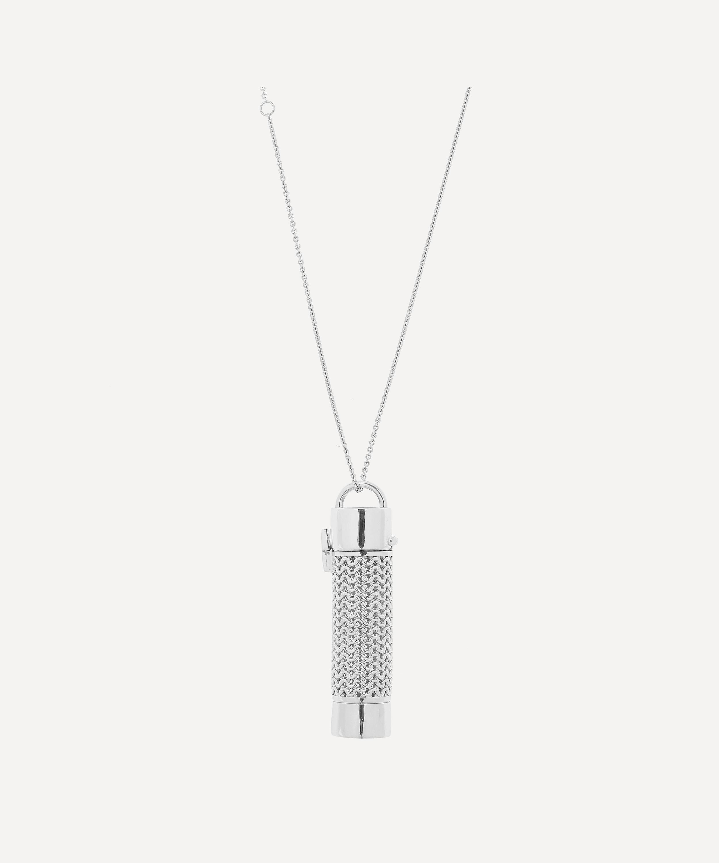 Veronique Gabai - Silver Pendant Perfume Holder image number 0