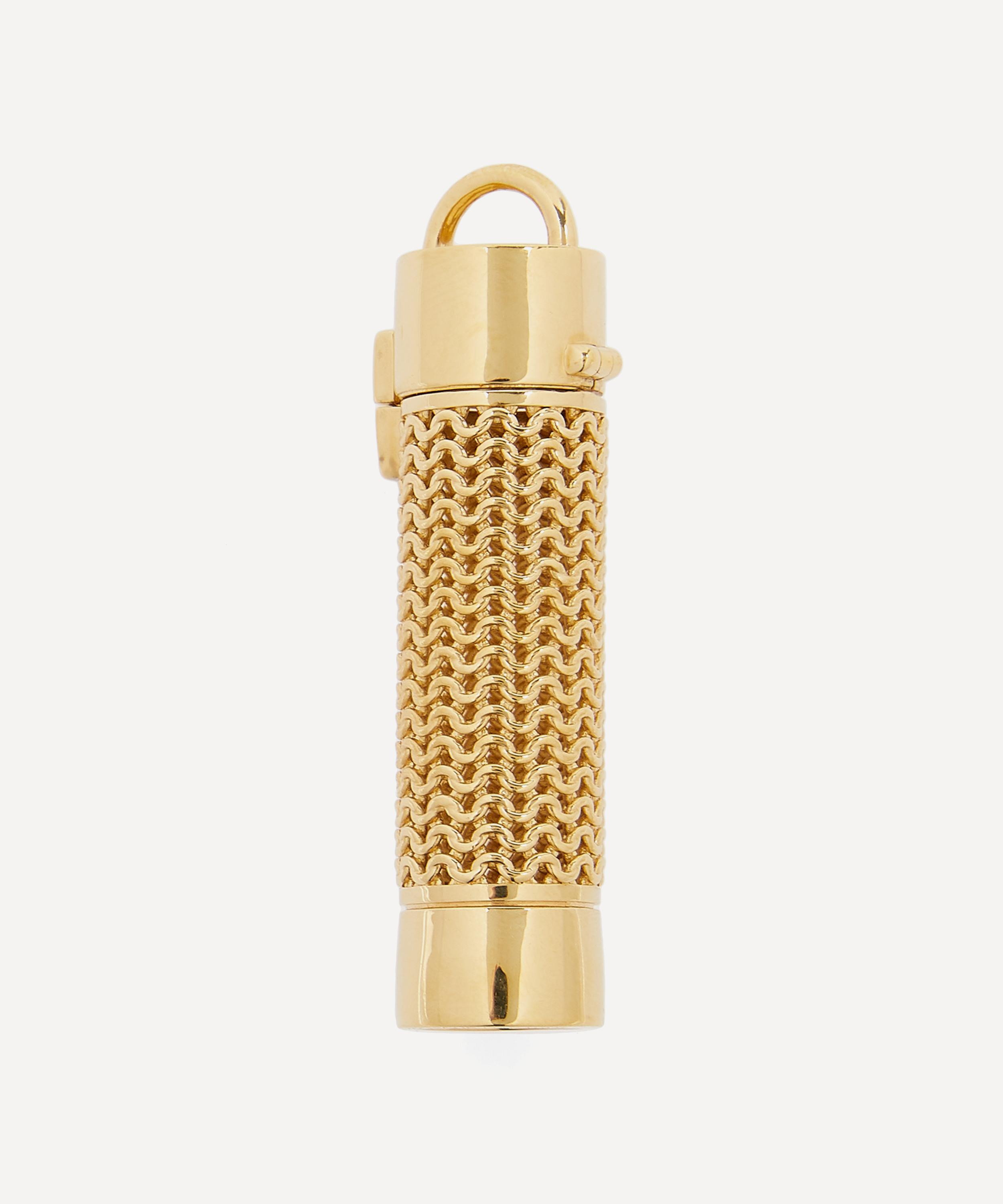 Veronique Gabai - Gold Plated Vermeil Silver Pendant Perfume Holder image number 0