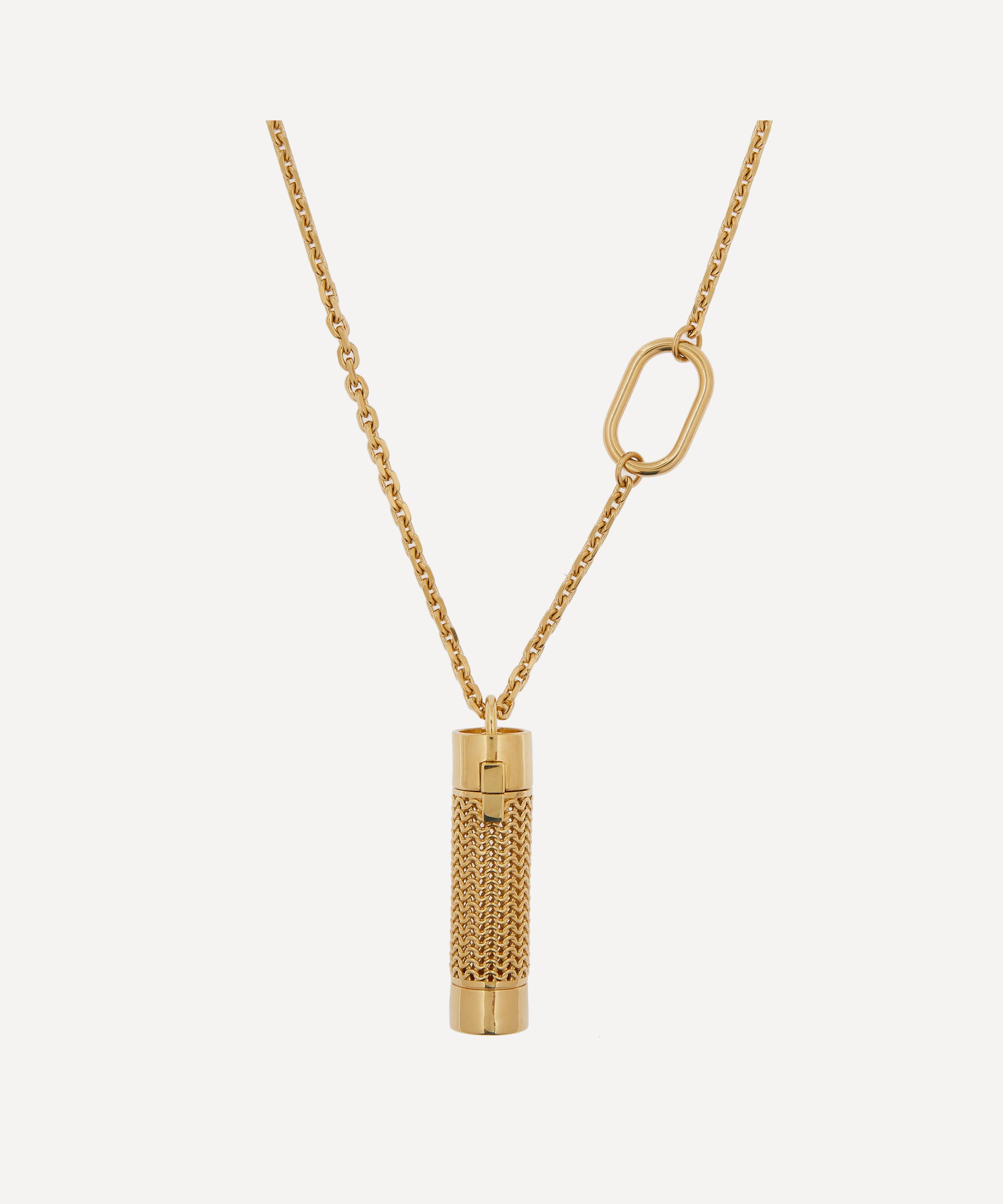 Veronique Gabai - Gold Plated Vermeil Silver Pendant Perfume Holder image number 3