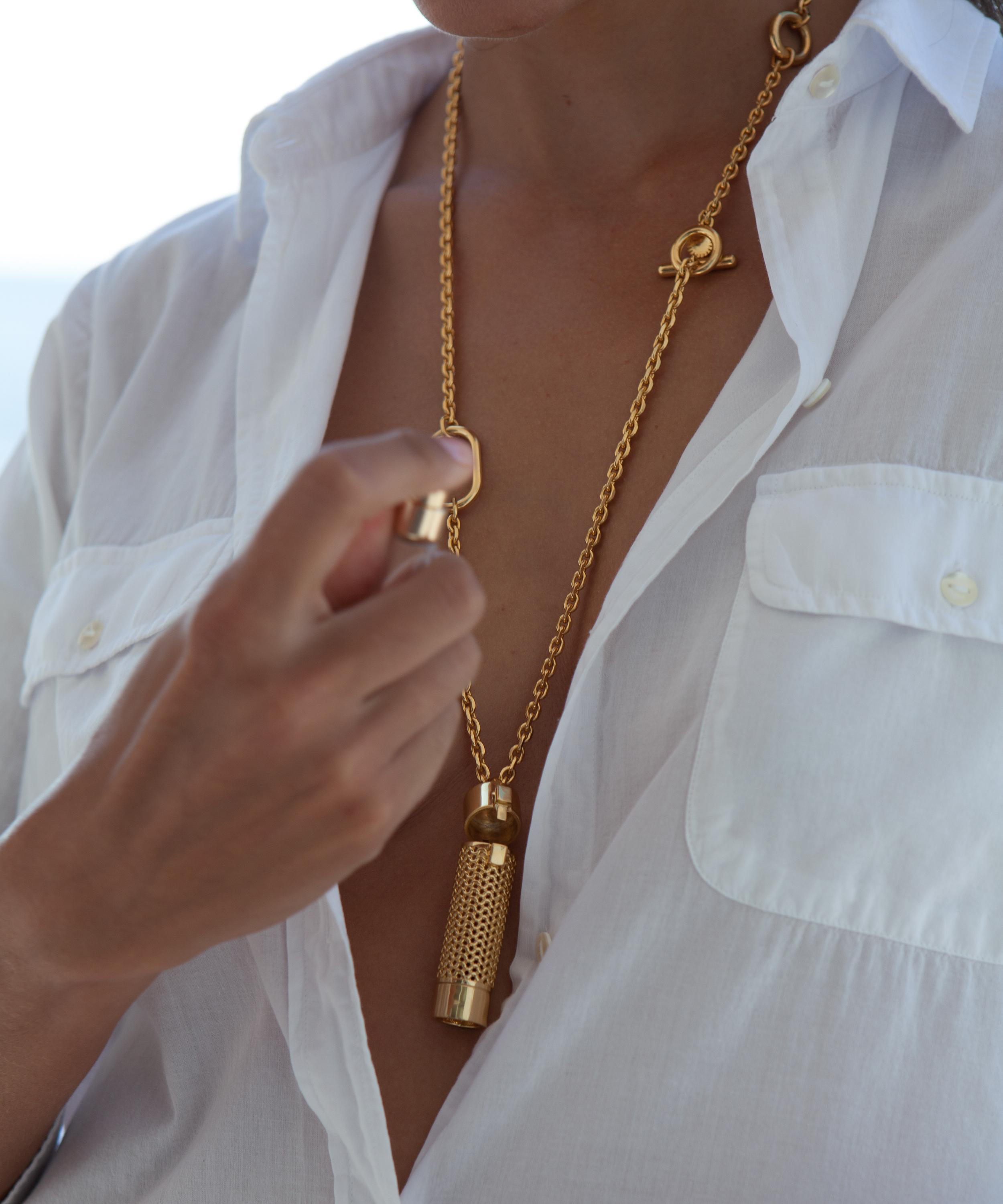 Veronique Gabai - Gold Plated Vermeil Silver Link Chain image number 4