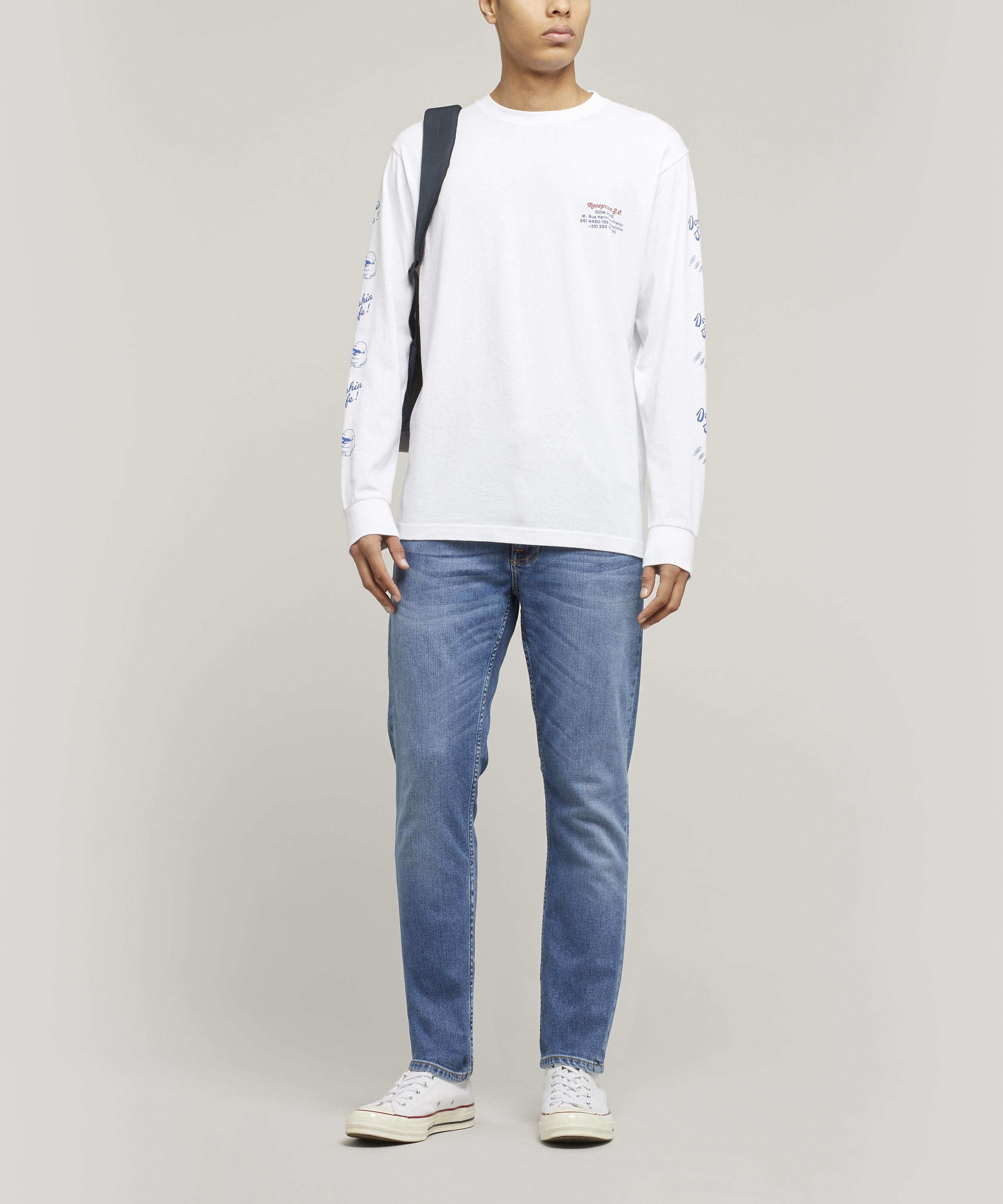 Nudie Jeans - Lean Dean Lost Orange Jeans image number 2