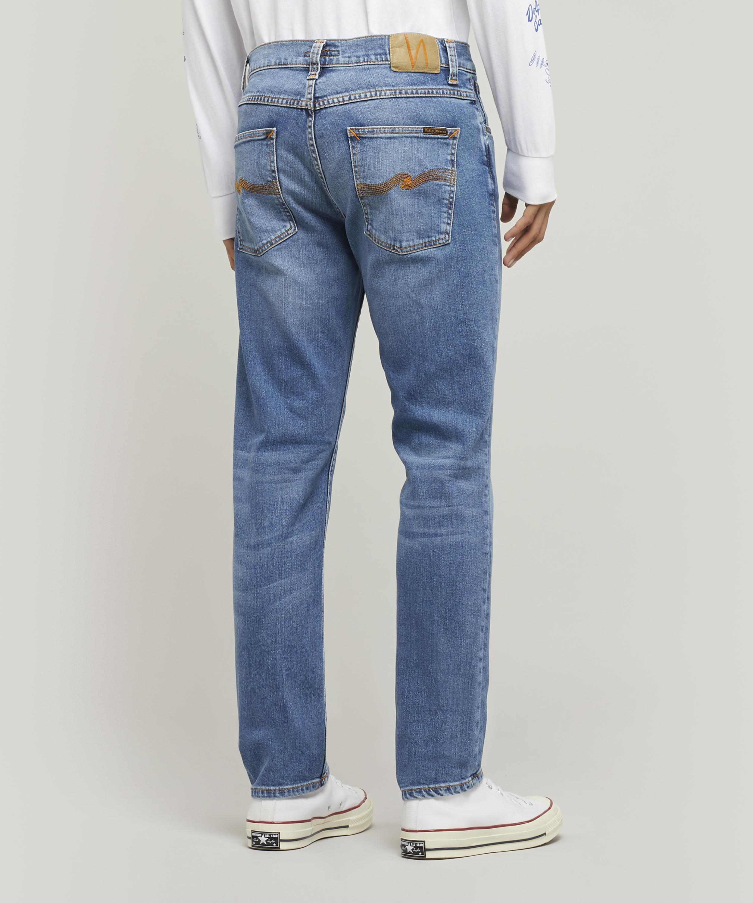 Nudie Jeans - Lean Dean Lost Orange Jeans image number 3
