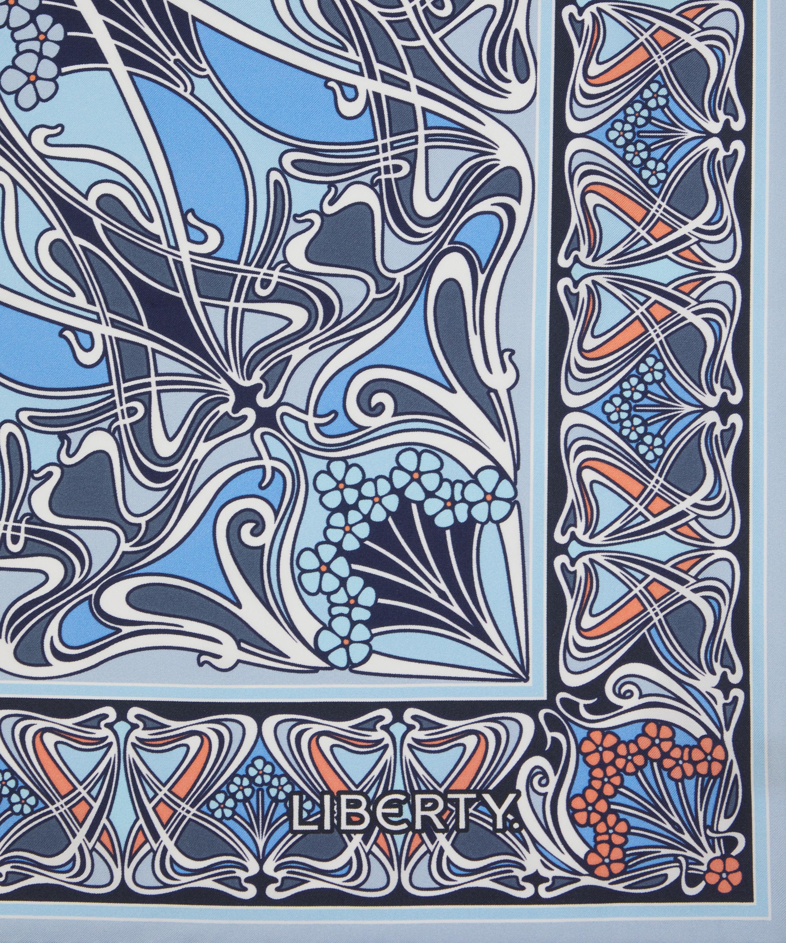 Liberty Love Birds 45x45 Silk Twill Scarf