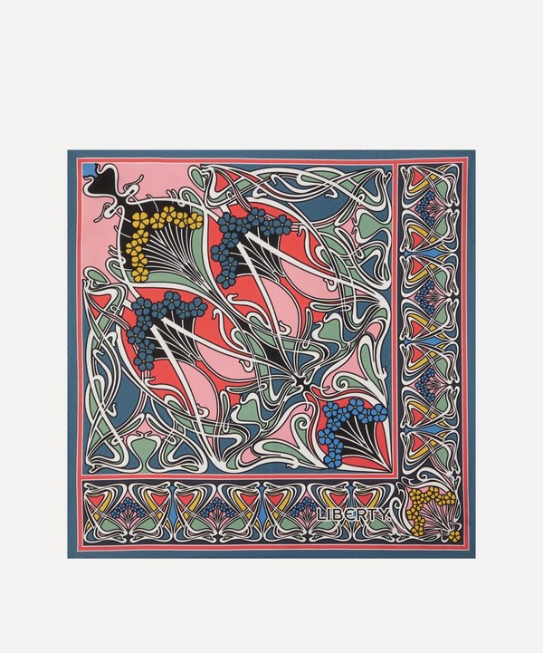 Liberty - Ianthe 45 x 45cm Silk Twill Scarf image number null