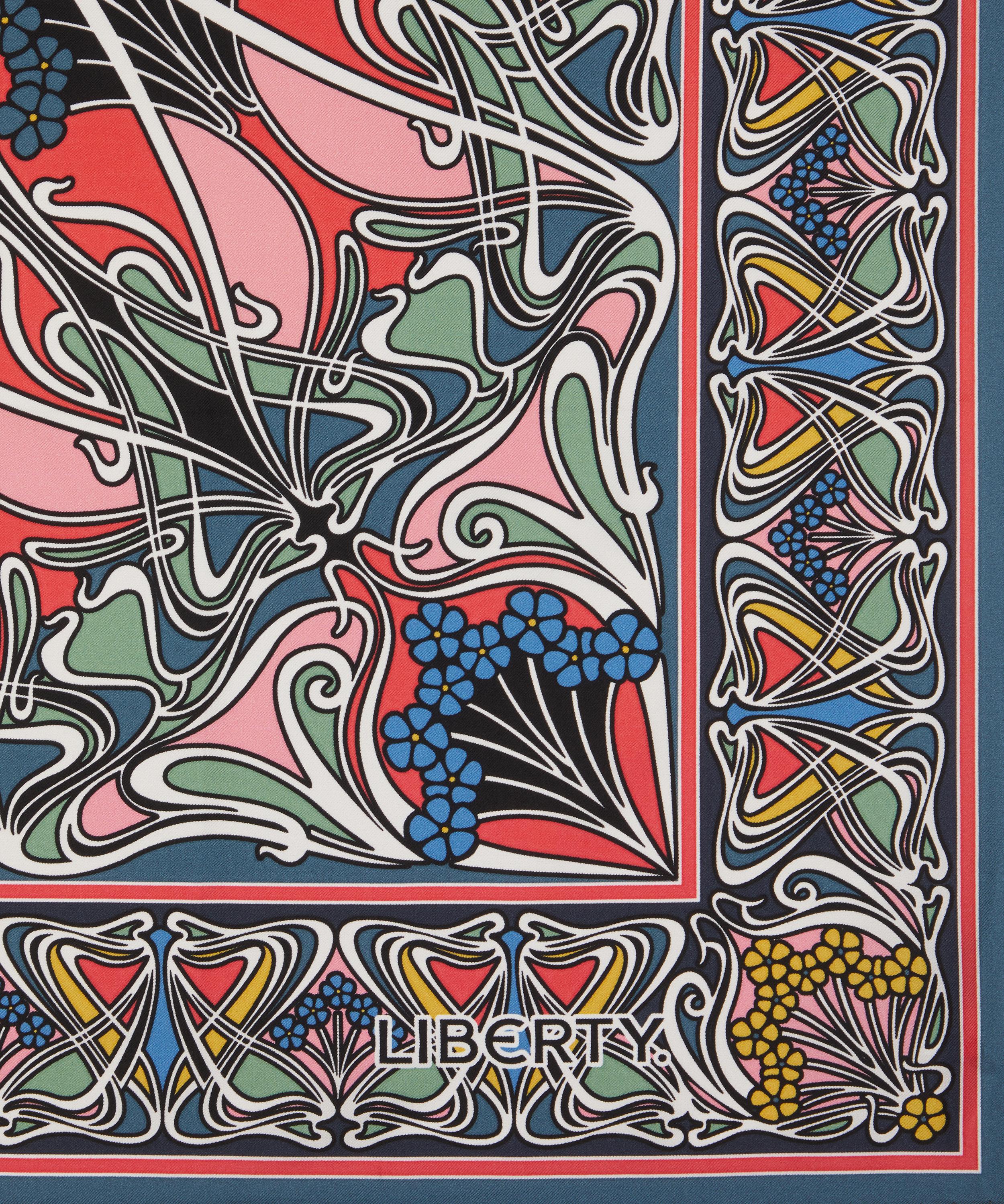 Liberty - Ianthe 45 x 45cm Silk Twill Scarf image number 3