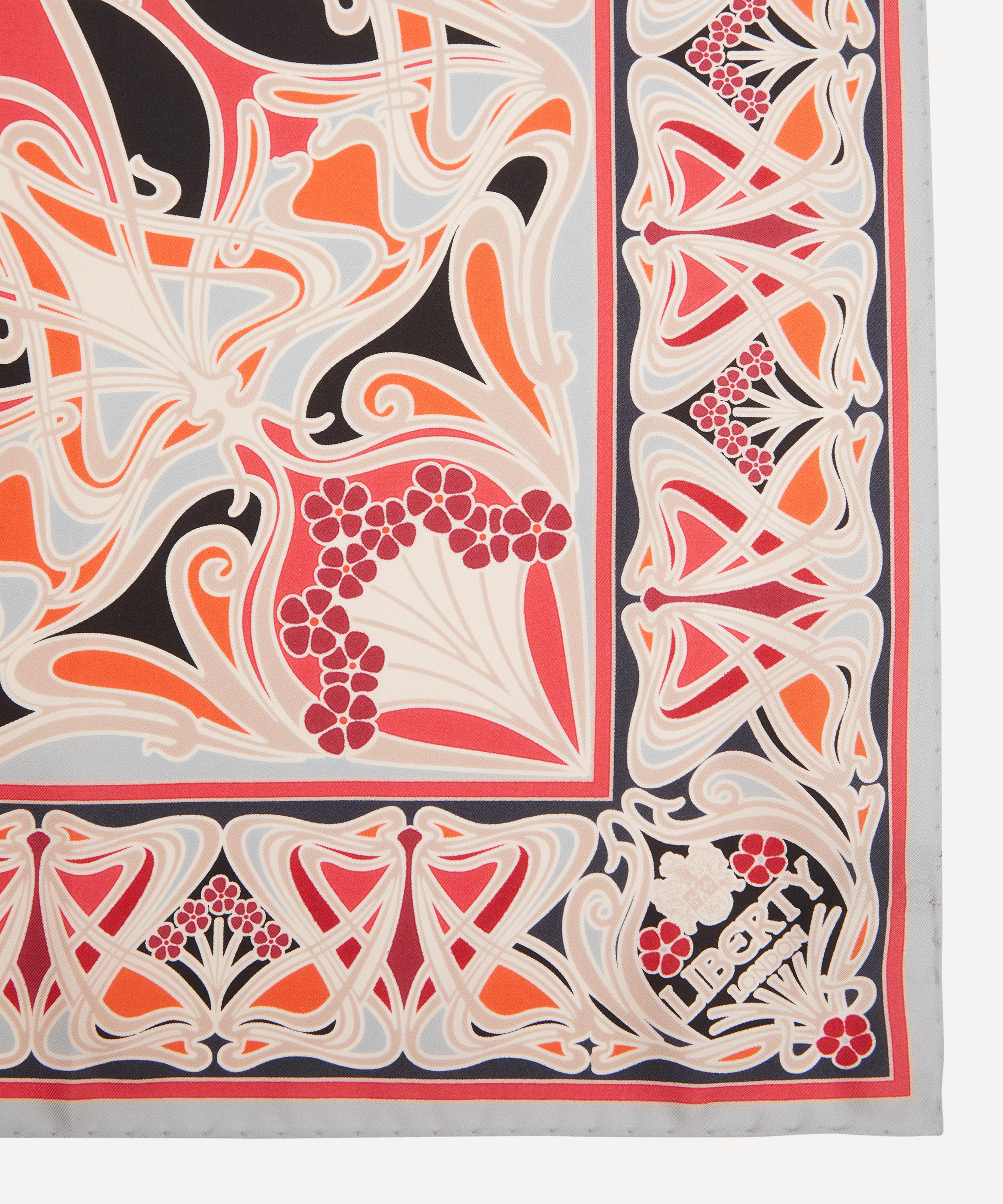 Liberty - Ianthe 45 x 45cm Silk Twill Scarf image number 2