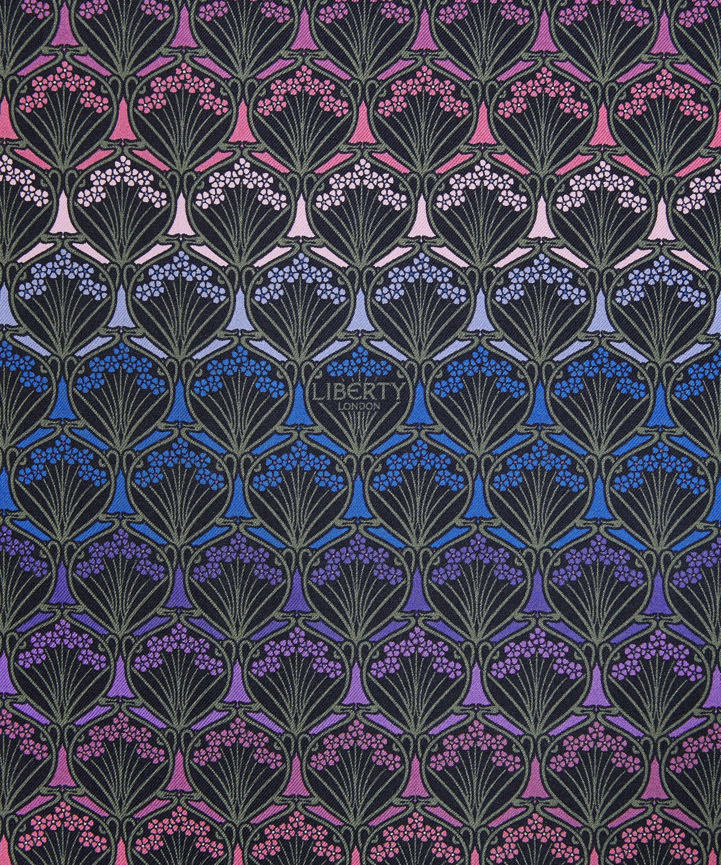 Liberty - Dusk Iphis 45 x 45cm Silk Twill Scarf image number 2