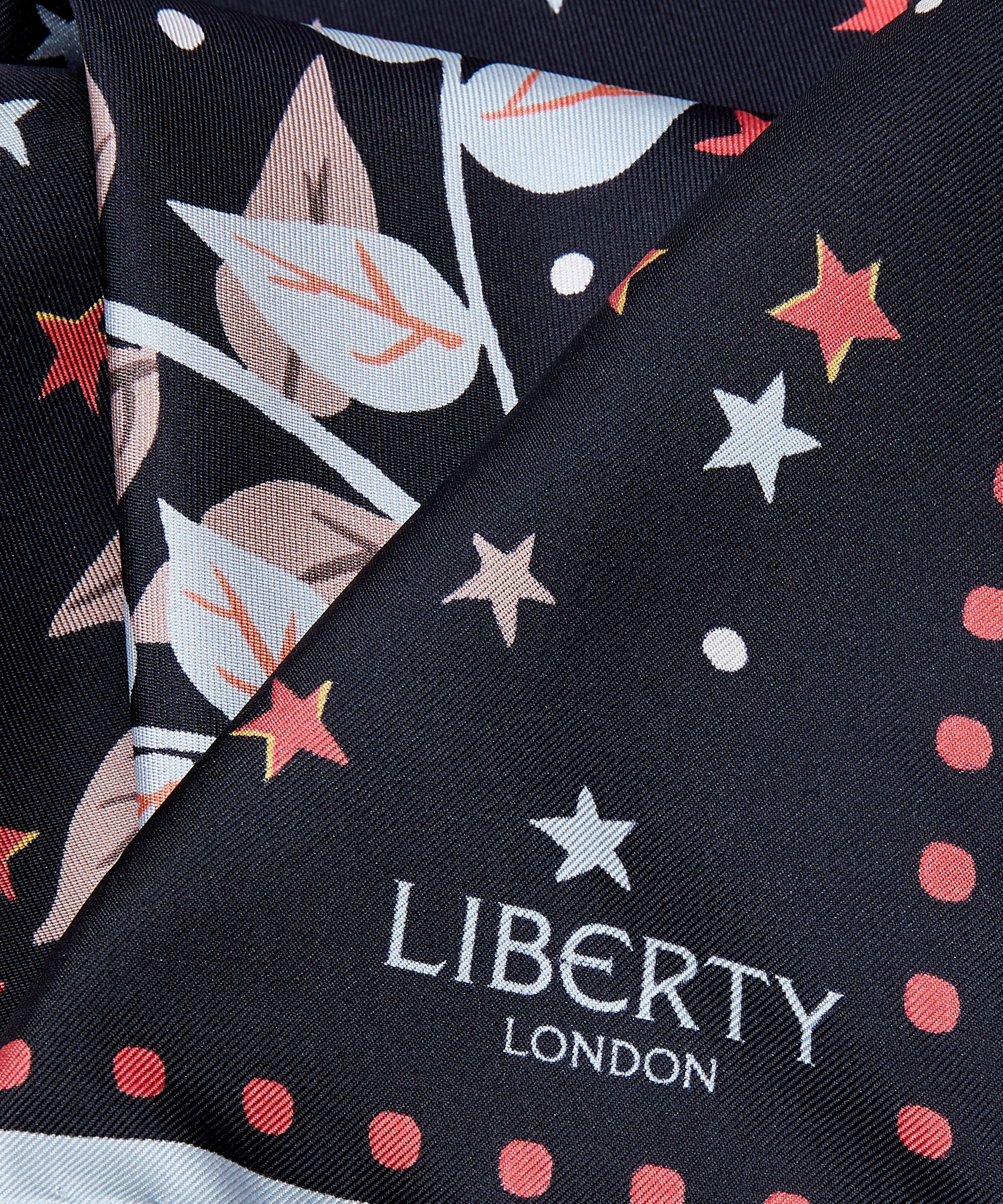 Liberty - Ianthe Valentine 45 x 45cm Silk Twill Scarf image number 3