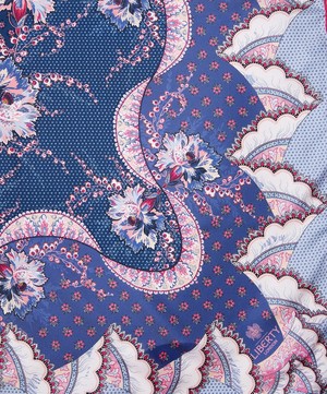 Liberty - Rita and Cecil 90 x 90cm Silk Twill Scarf image number 2