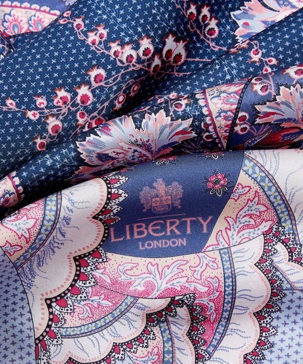 Liberty Rita and Cecil 90 x 90cm Silk Twill Scarf | Liberty
