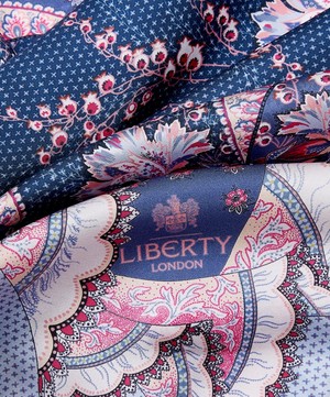 Liberty - Rita and Cecil 90 x 90cm Silk Twill Scarf image number 3