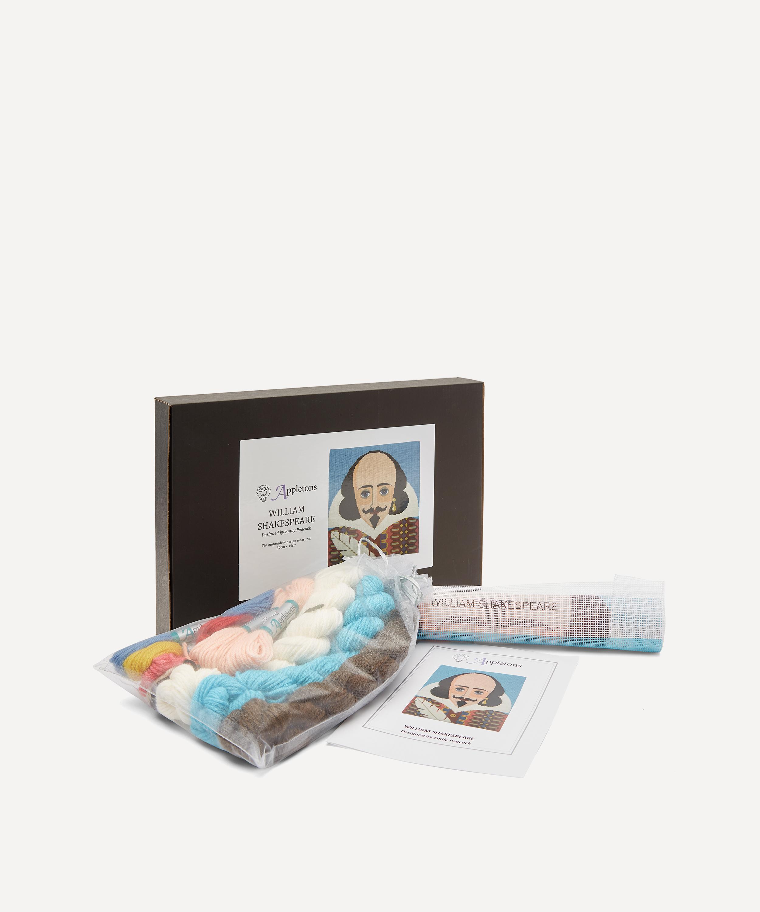 Appletons - William Shakespeare Tapestry Needlepoint Kit image number 0