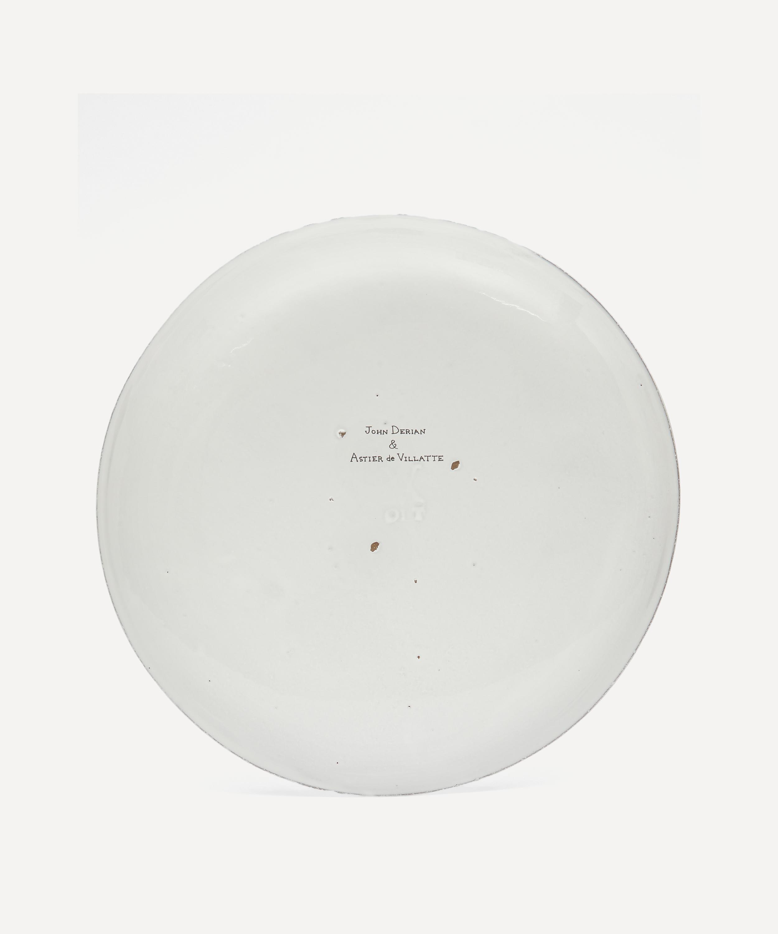 Astier de Villatte - Pink Flower Dinner Plate image number 2