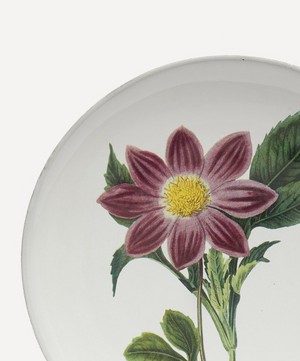 Astier de Villatte - Pink Flower Dinner Plate image number 3