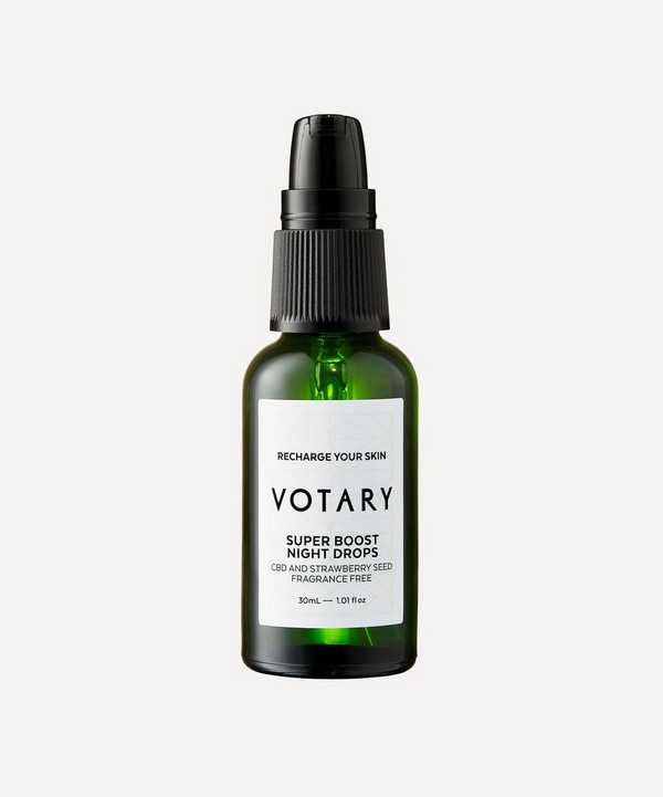 Votary - Super Boost Night Drops CBD and Strawberry Seed 30ml