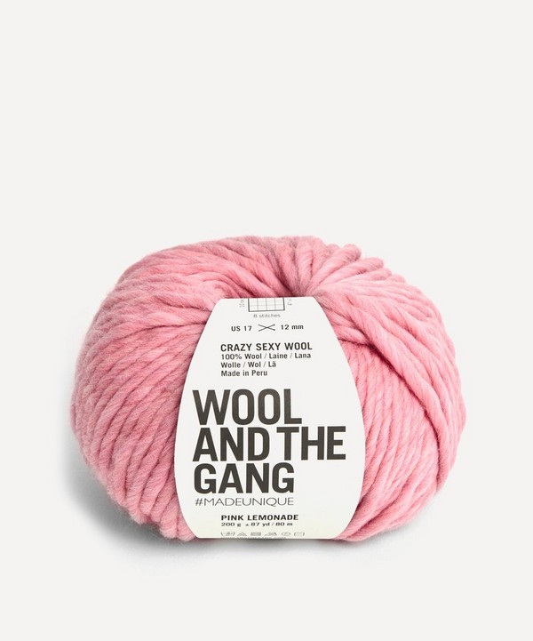 Wool and the Gang - Crazy Sexy Wool Pink Lemonade Yarn image number null