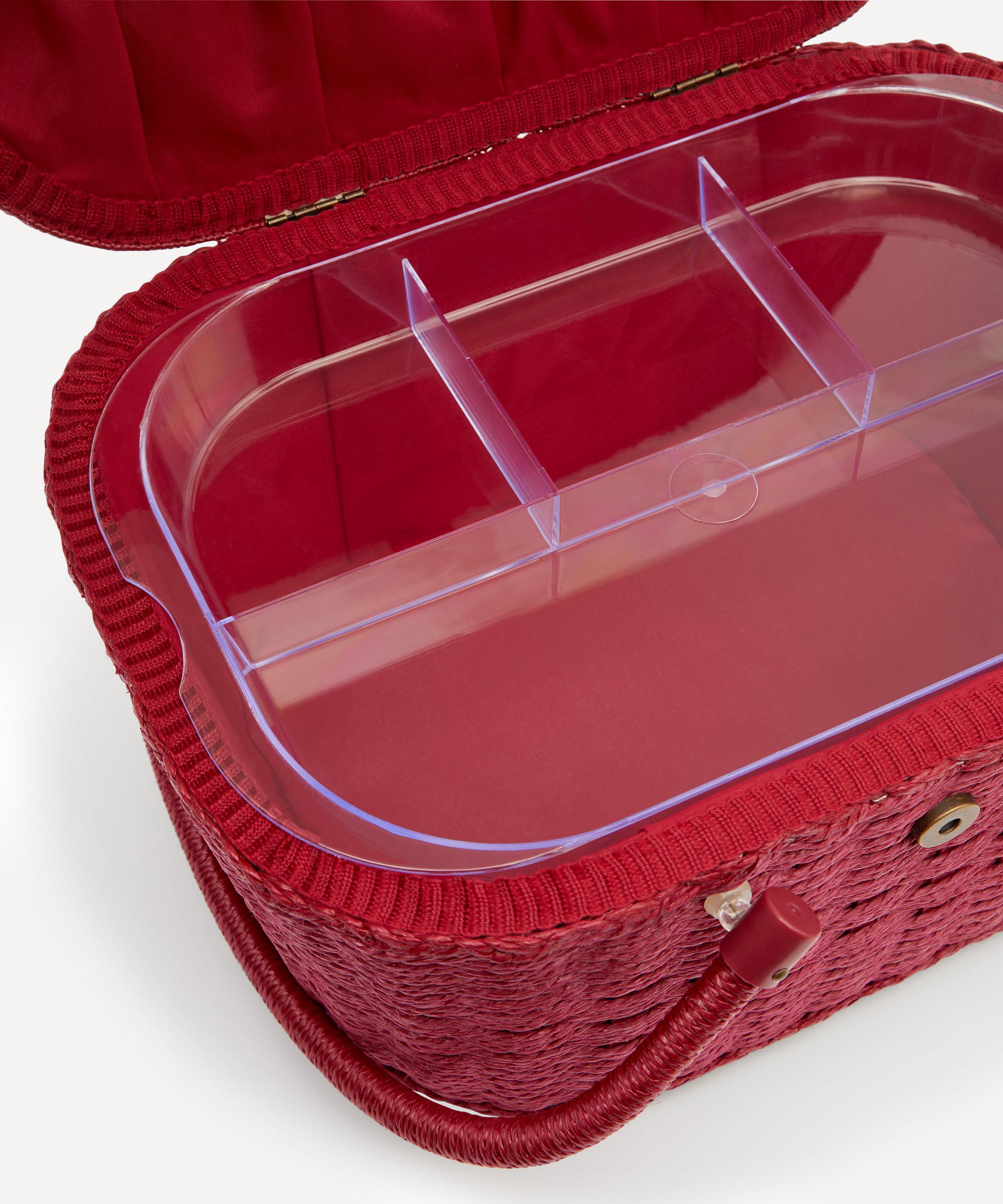 Liberty - Margaret Annie Print Hamper Sewing Basket image number 3