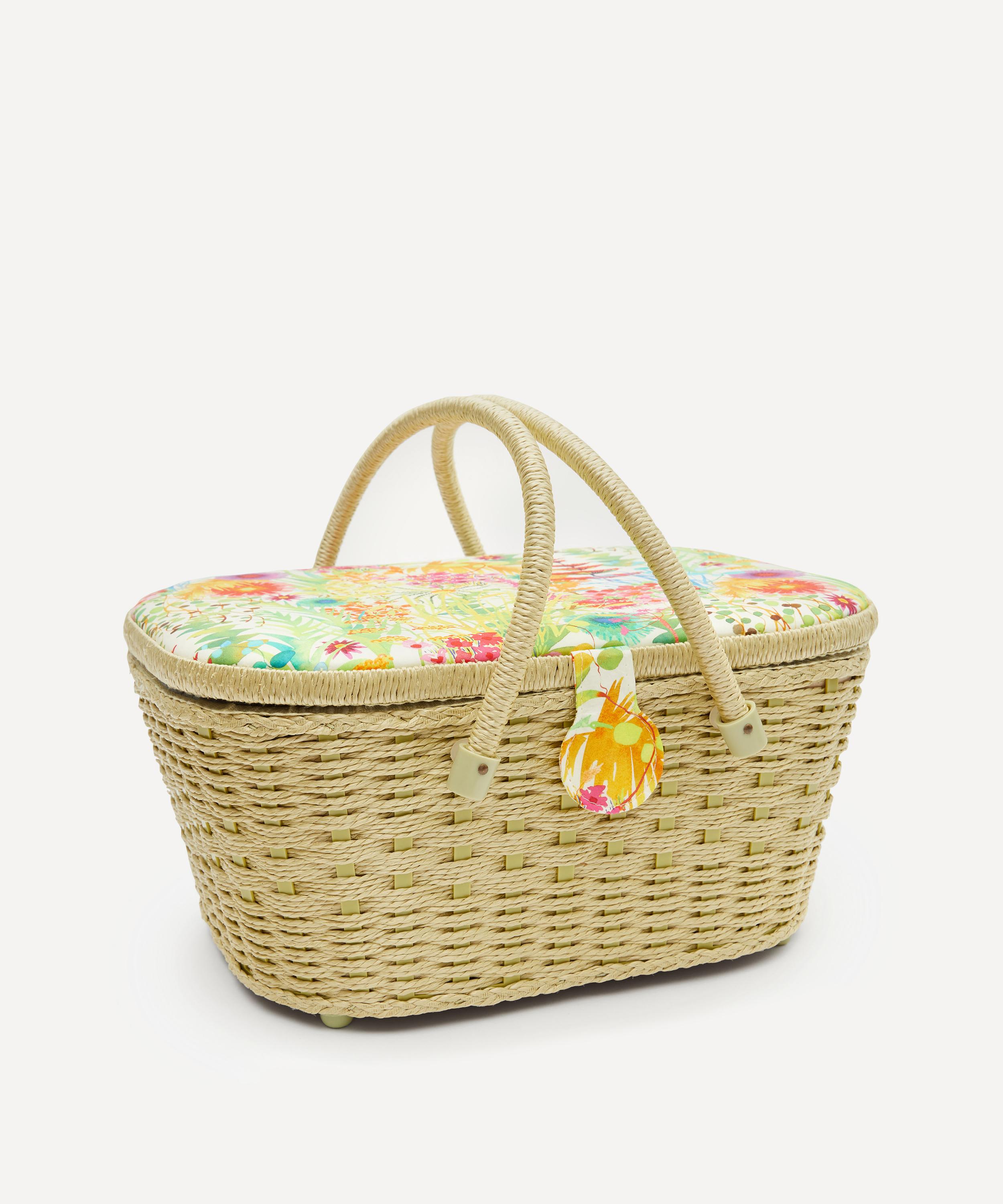 Liberty - Tresco Print Hamper Sewing Basket image number 0