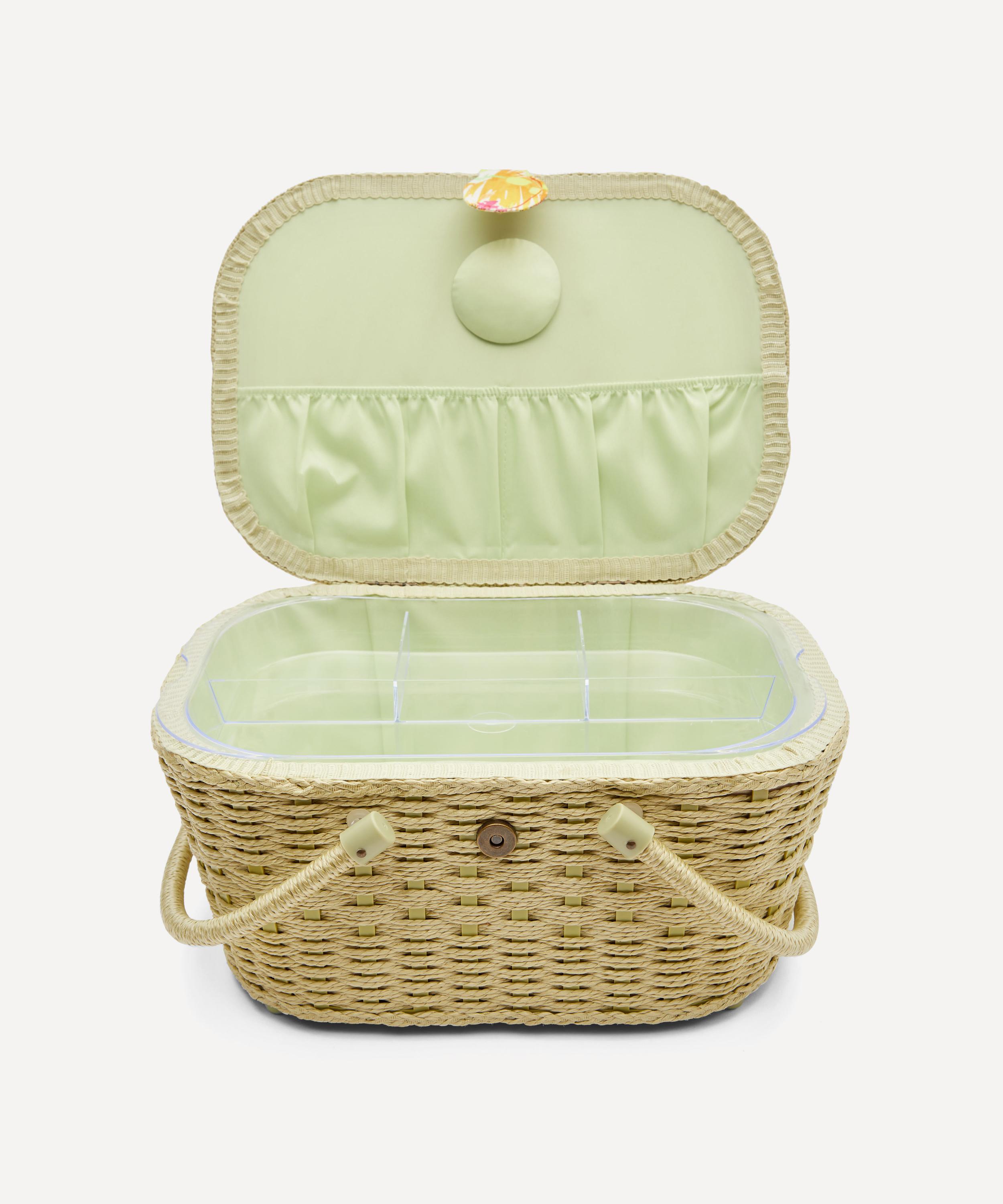 Liberty - Tresco Print Hamper Sewing Basket image number 1