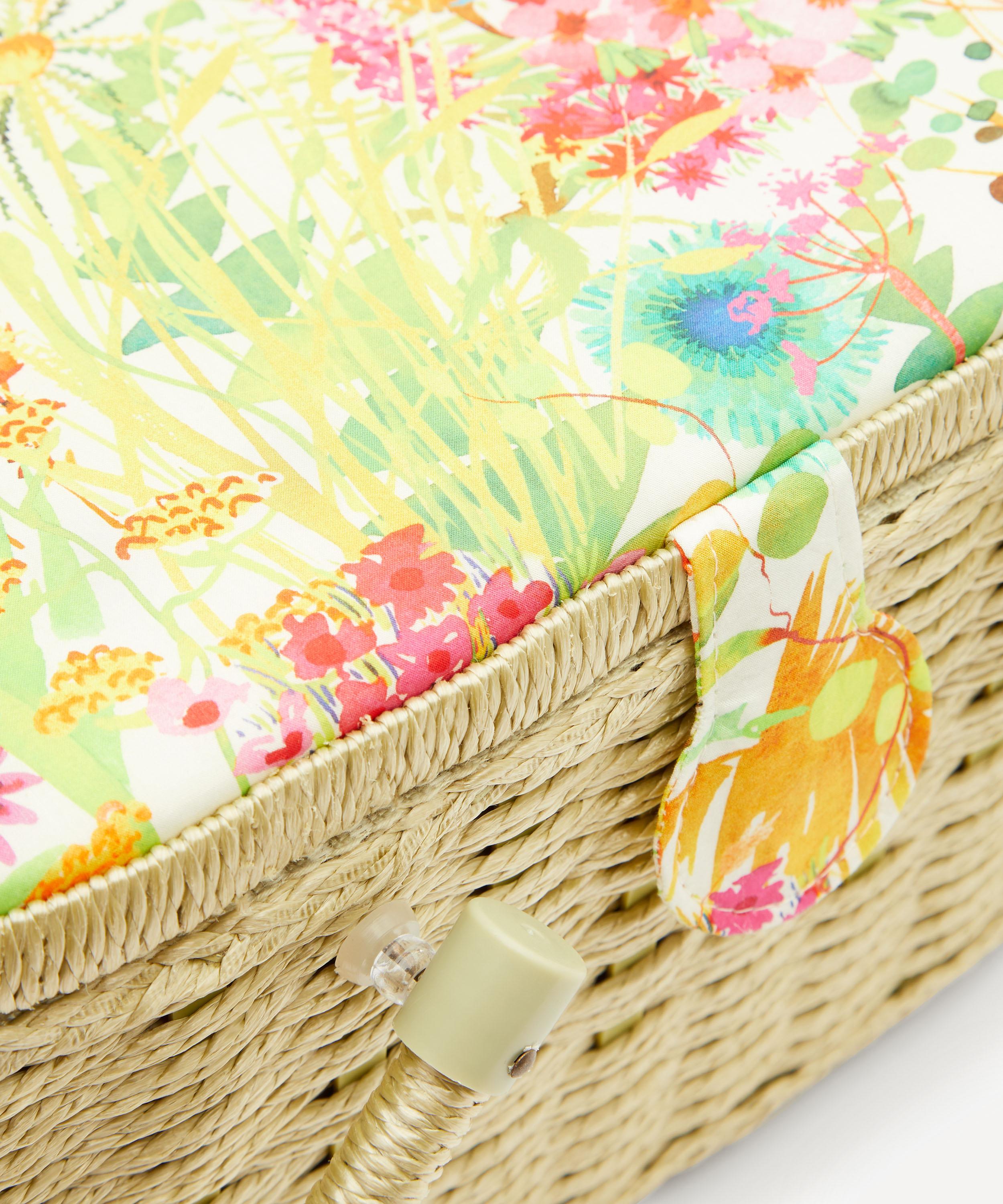 Liberty - Tresco Print Hamper Sewing Basket image number 2