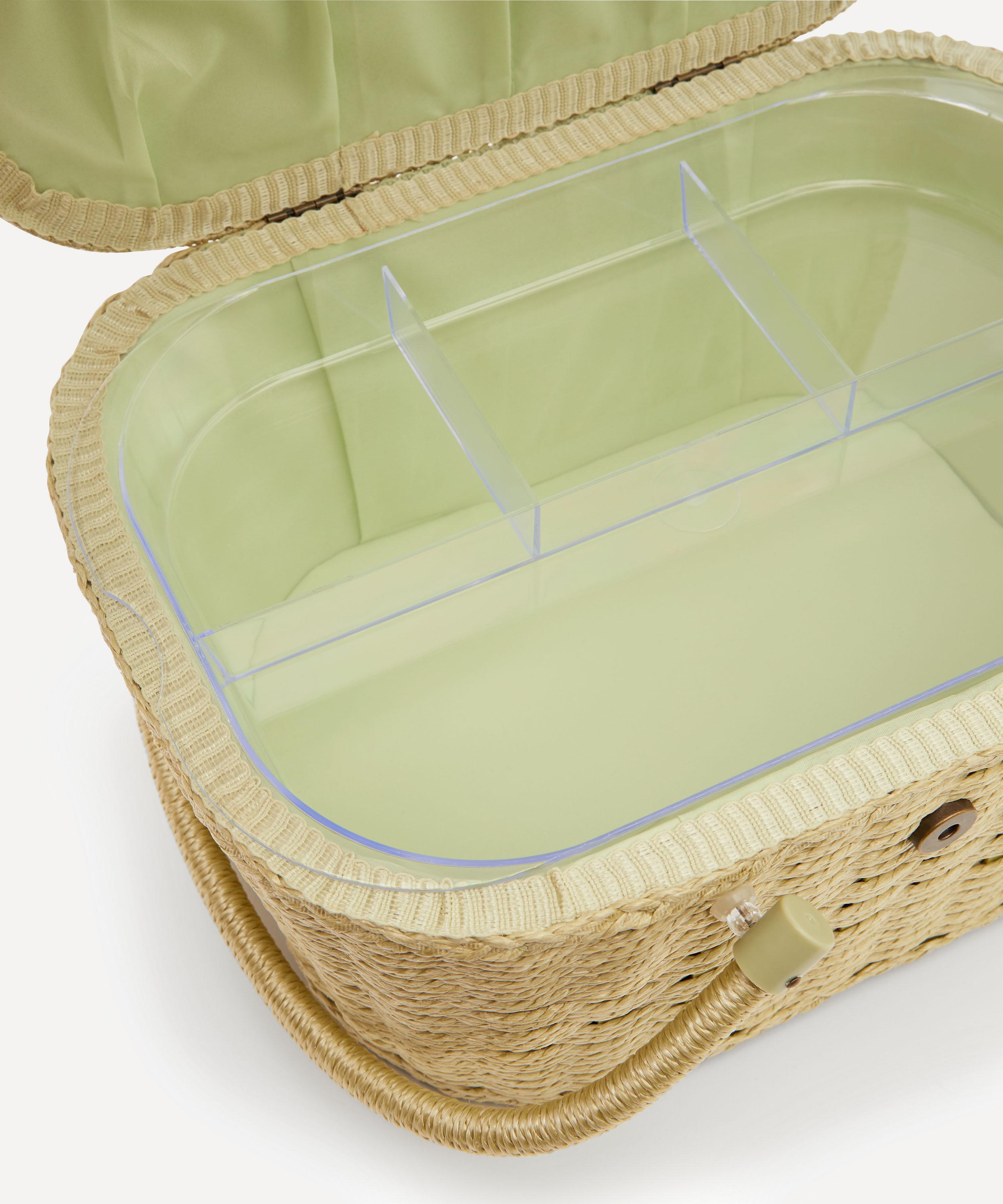Liberty - Tresco Print Hamper Sewing Basket image number 3