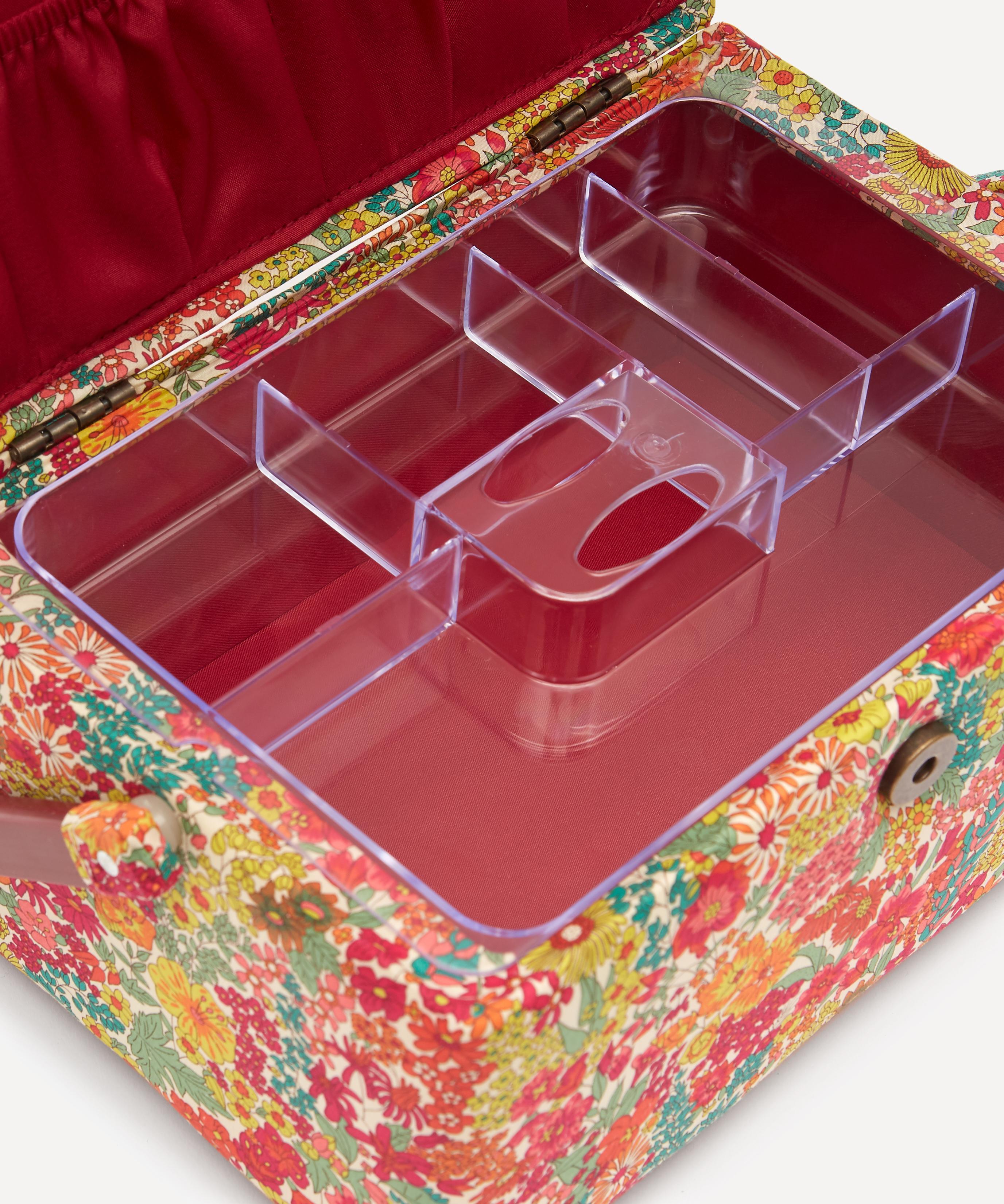 Liberty - Margaret Annie Print Square Sewing Box image number 2