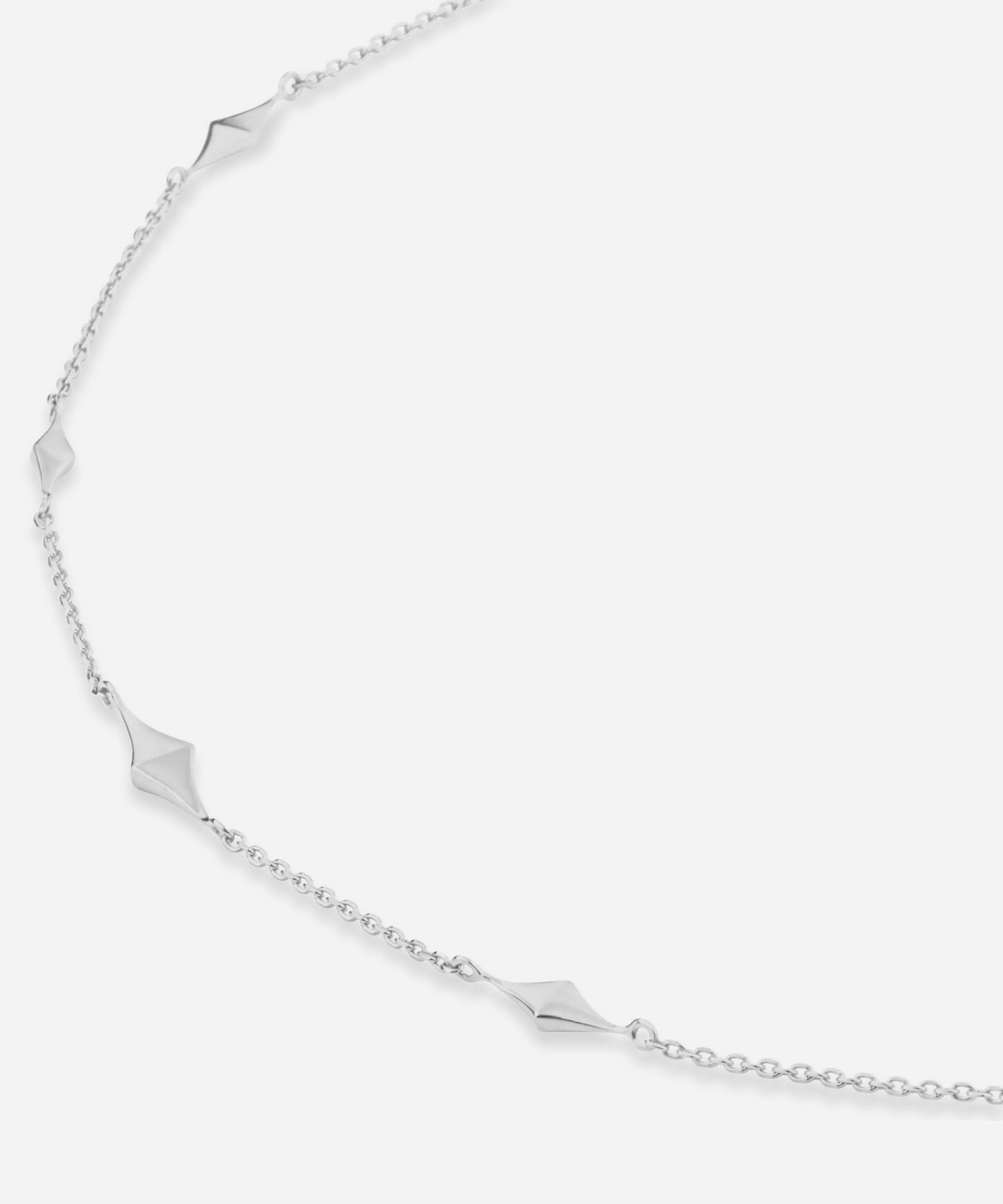Dinny Hall - Silver Almaz Short Charm Necklace image number 
