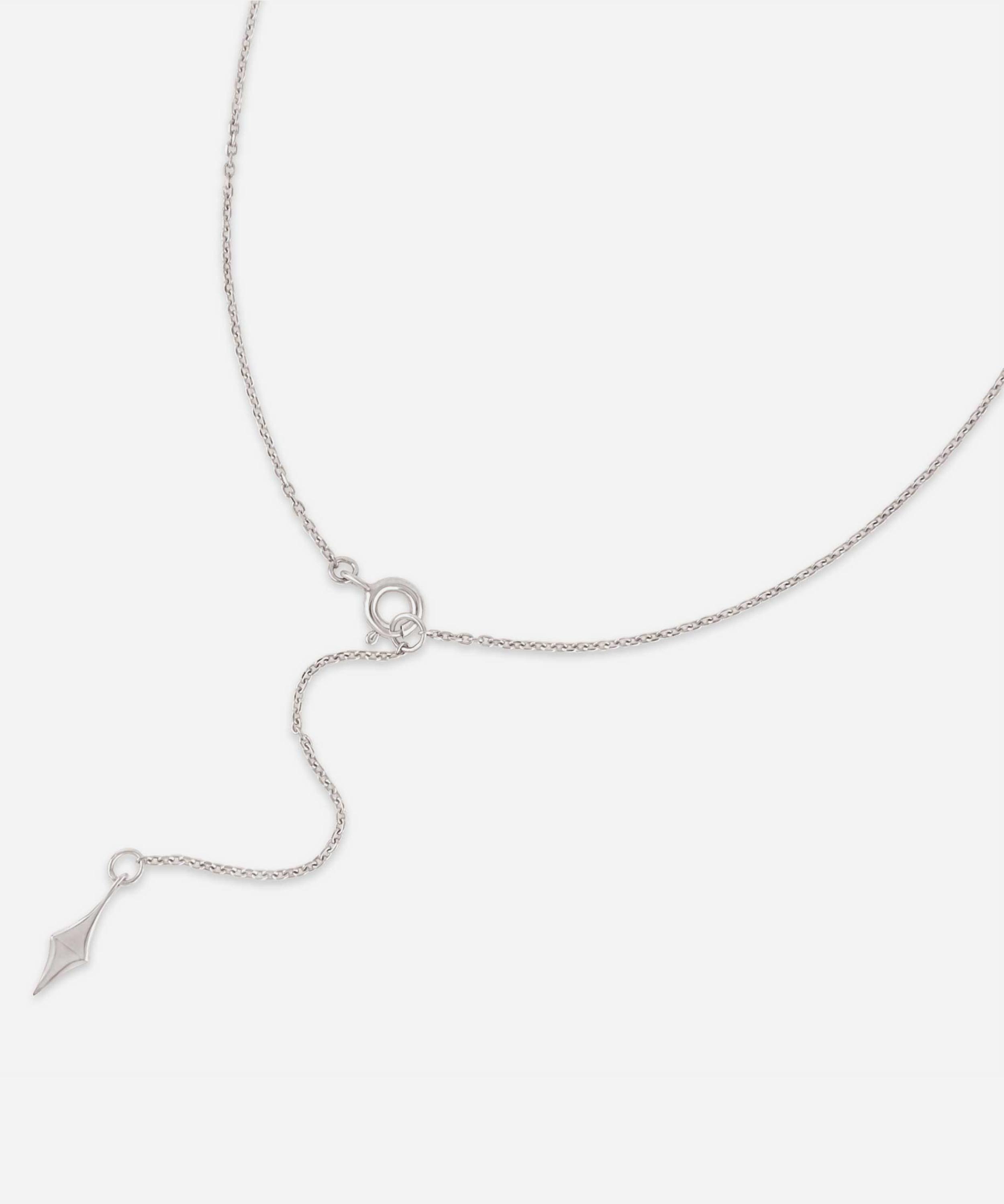 Dinny Hall - Silver Almaz Short Charm Necklace image number 
