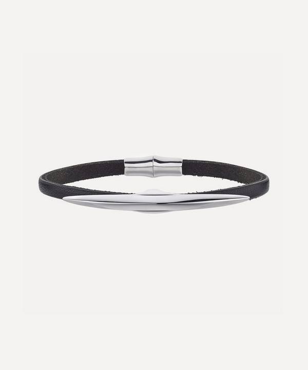 Shaun Leane - Silver Arc Leather Bracelet