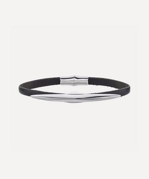Shaun Leane - Silver Arc Leather Bracelet image number 0