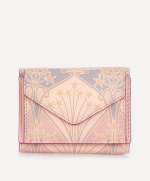 Bonnie Printed Leather Mini Trifold Wallet