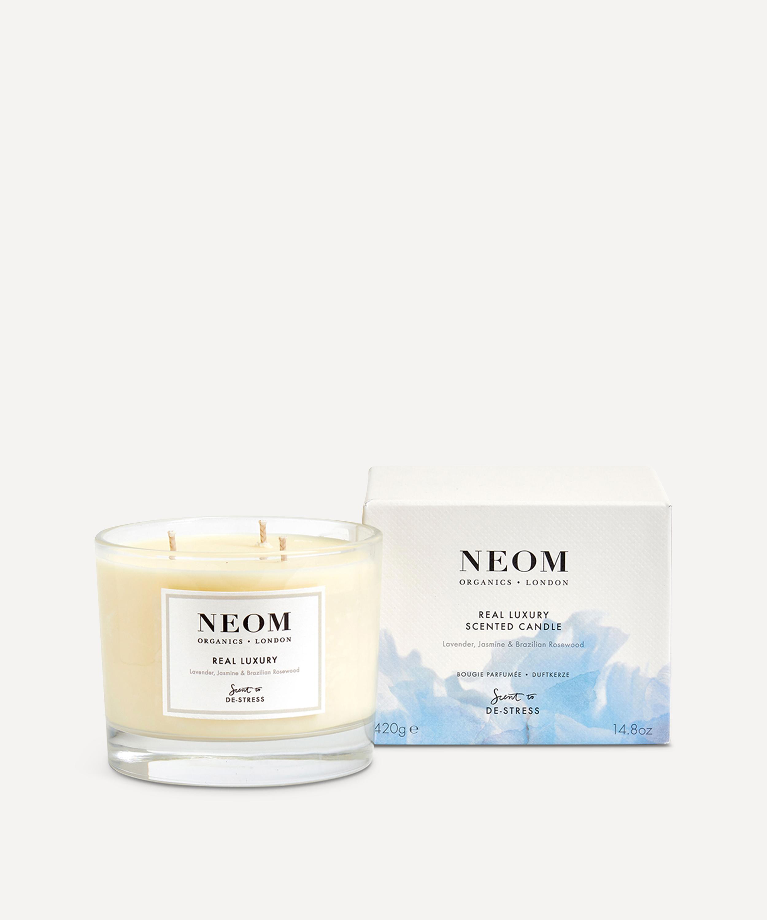 NEOM Wellbeing London - Real Luxury Three-Wick Scented Candle 420g image number 0