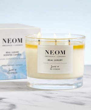 NEOM Organics - Real Luxury Three-Wick Scented Candle 420g image number 1
