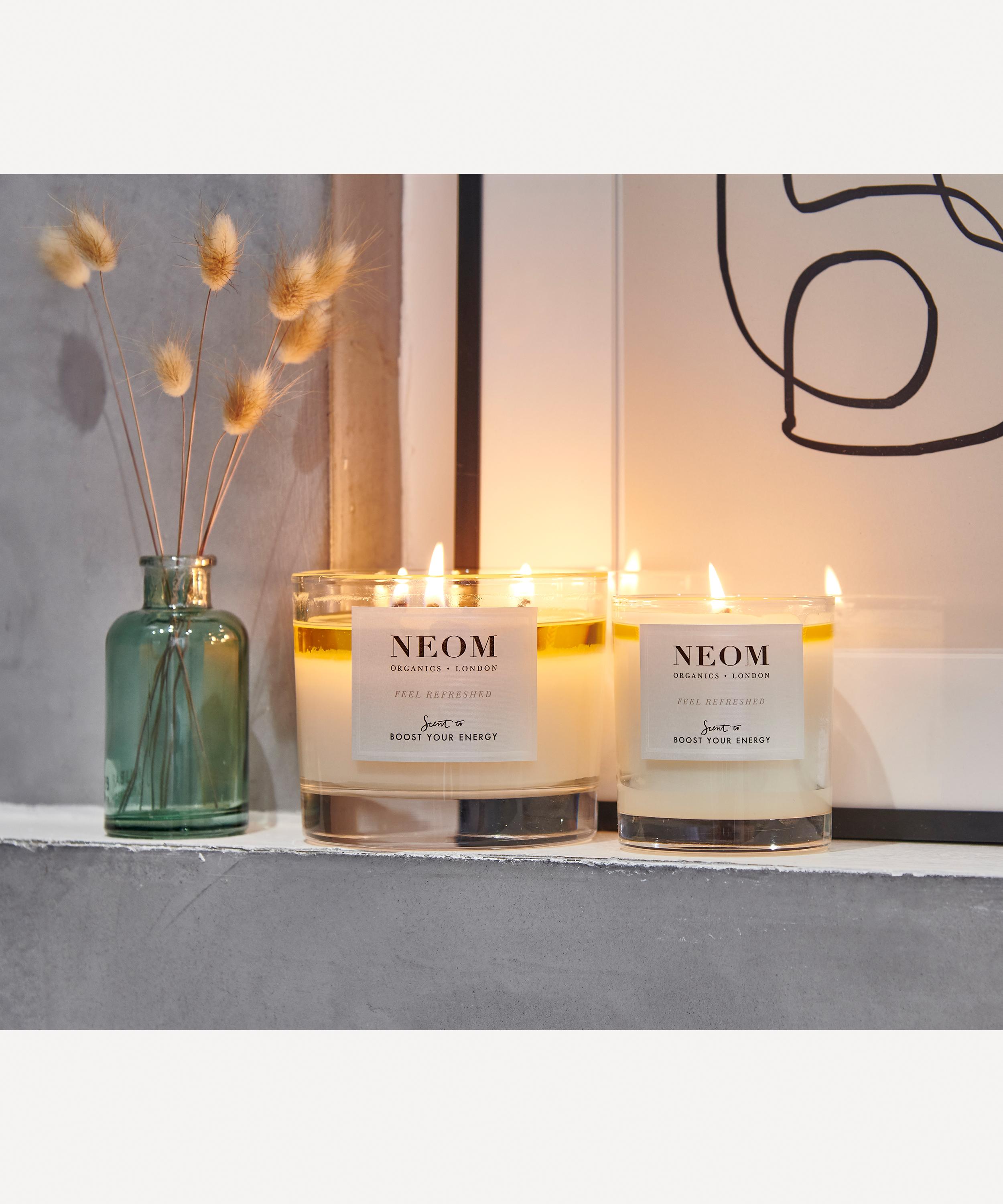NEOM Organics - Feel Refreshed Three-Wick Scented Candle 420g image number 3