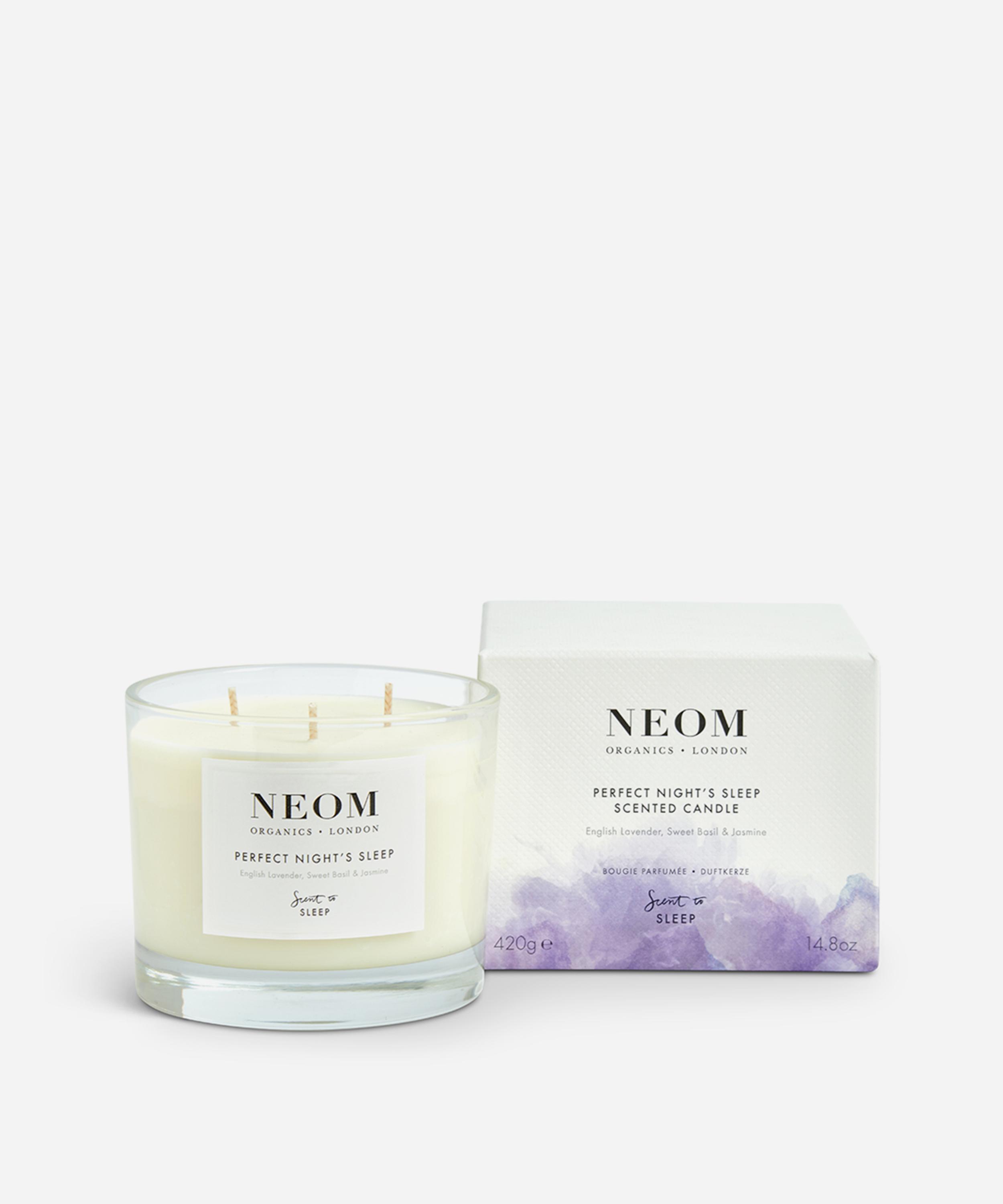 NEOM Wellbeing London - Perfect Night's Sleep Three-Wick Scented Candle 420g image number 0