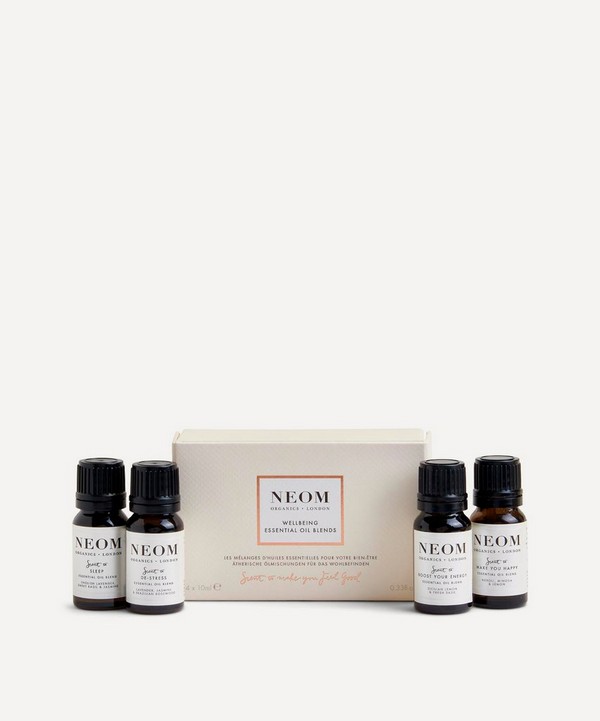 NEOM Organics - Wellbeing Essential Oil Blends x 4 image number null