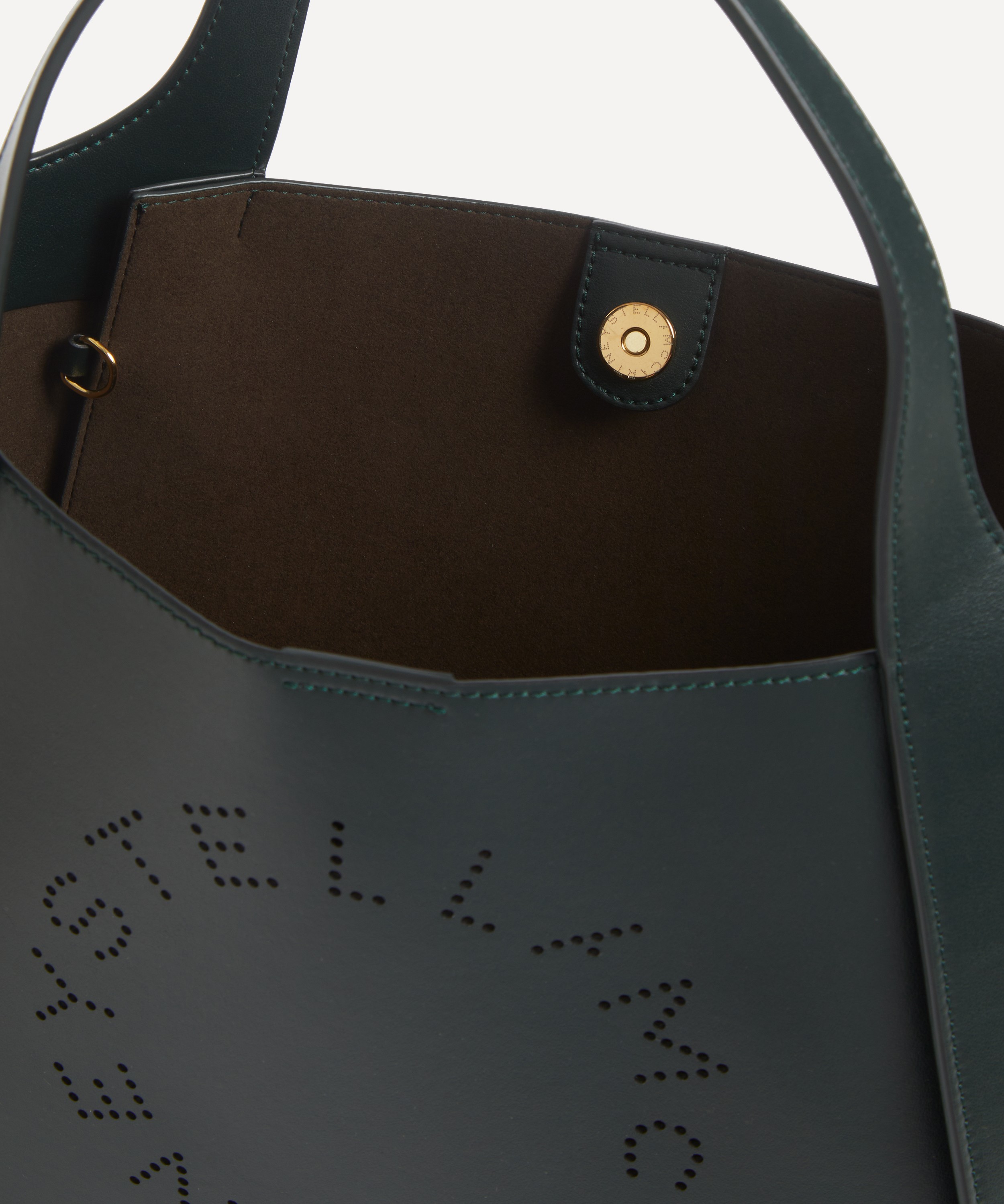 Stella McCartney - Perforated Logo Crossbody Bag image number 5