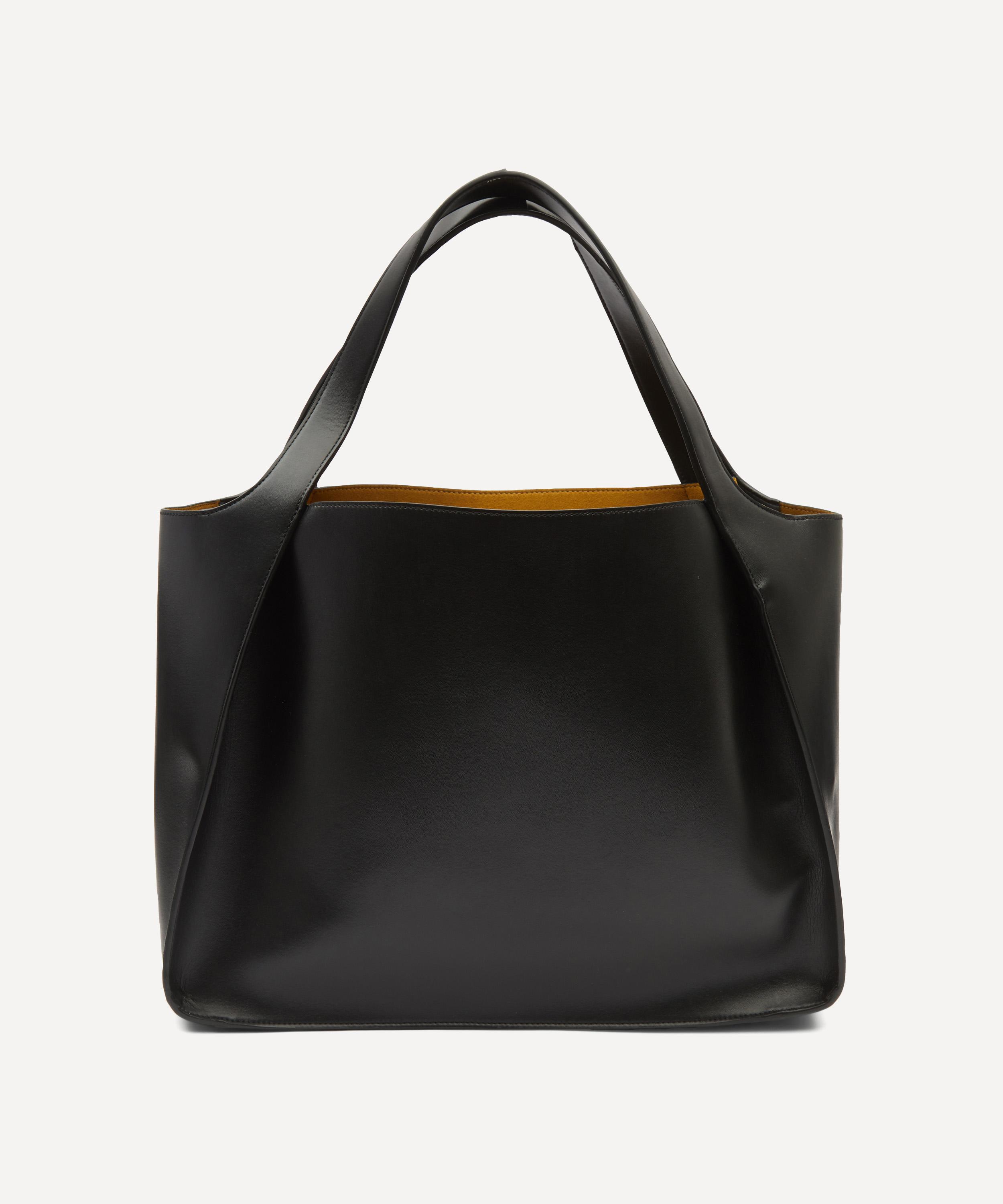 Stella McCartney - Stella Logo Faux Leather Tote Bag image number 4