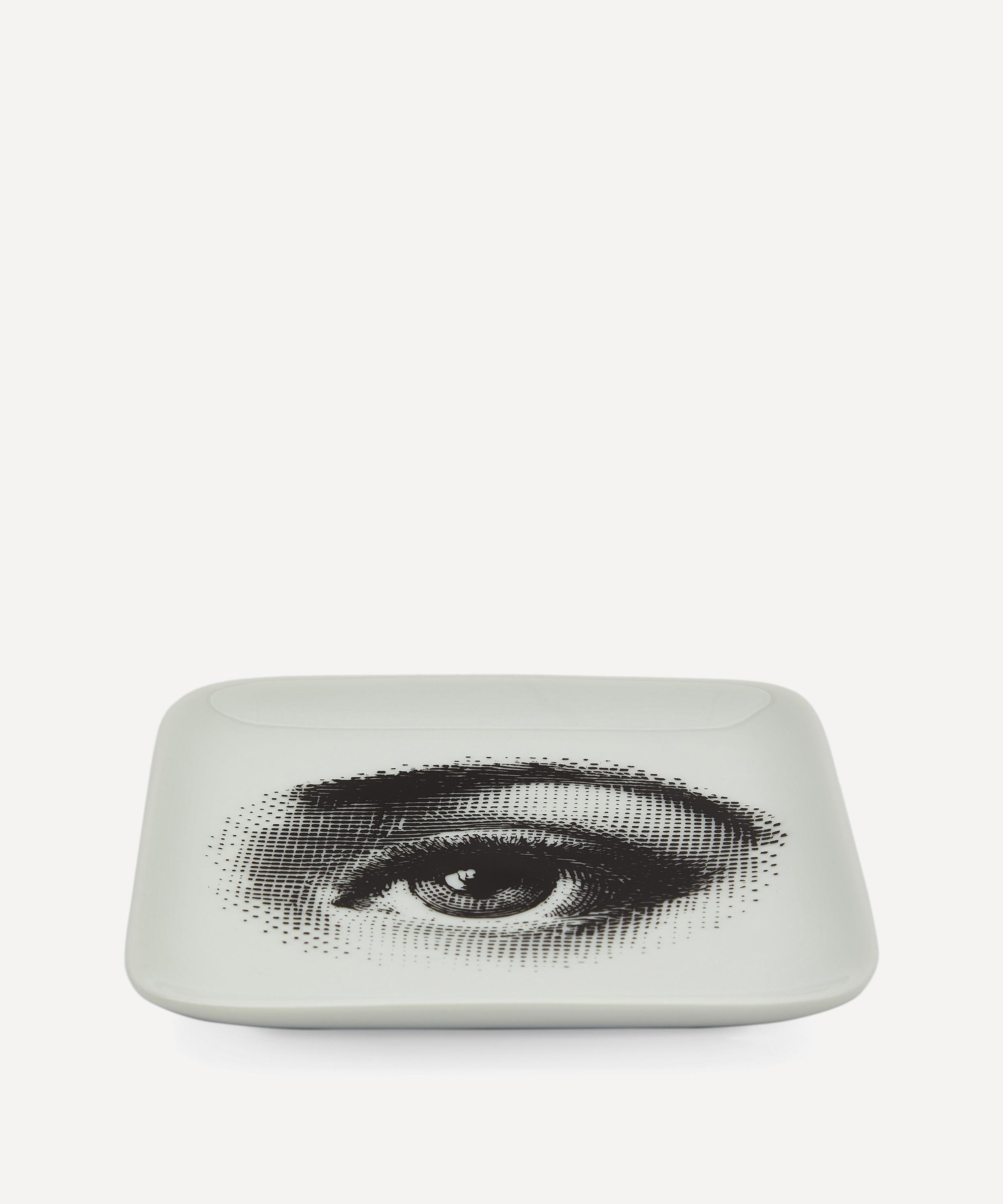 Fornasetti - Quadrato Occhio Square Decorative Tray image number 1