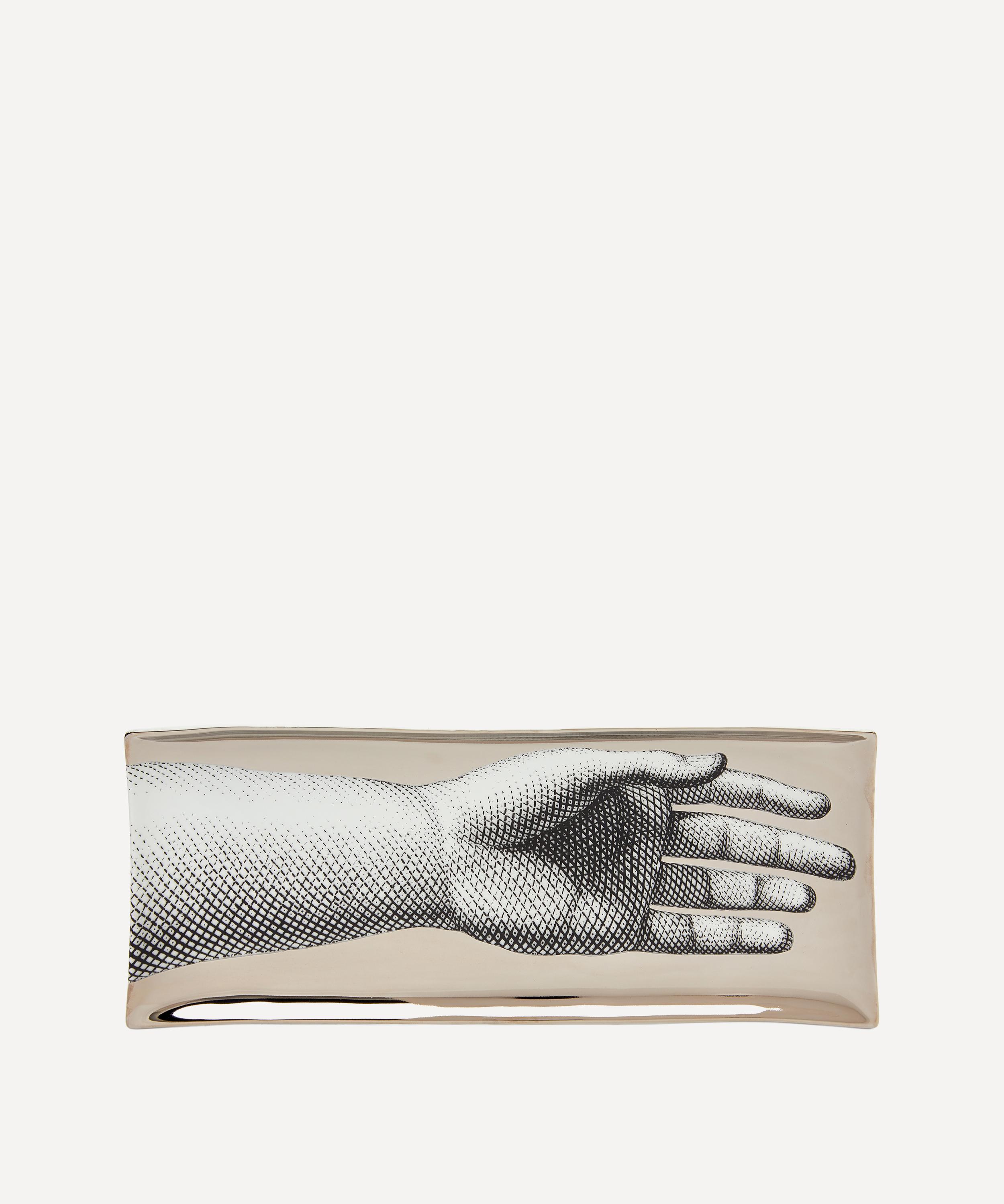 Fornasetti - Mano Rectangular Decorative Tray image number 0