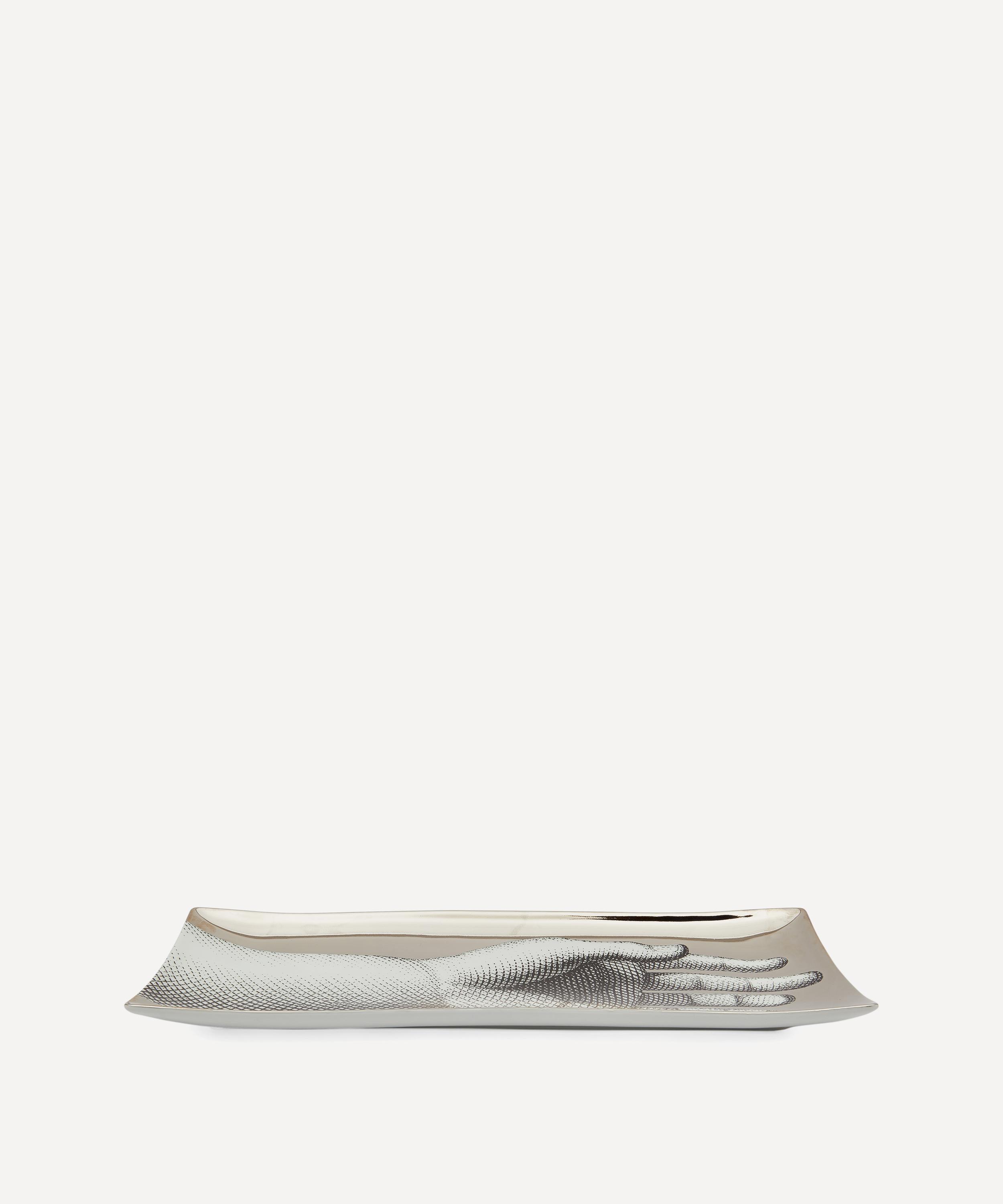 Fornasetti - Mano Rectangular Decorative Tray image number 1