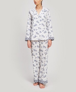 Liberty - Dorothea and Eleonora Brushed Cotton Pyjama Set image number 0
