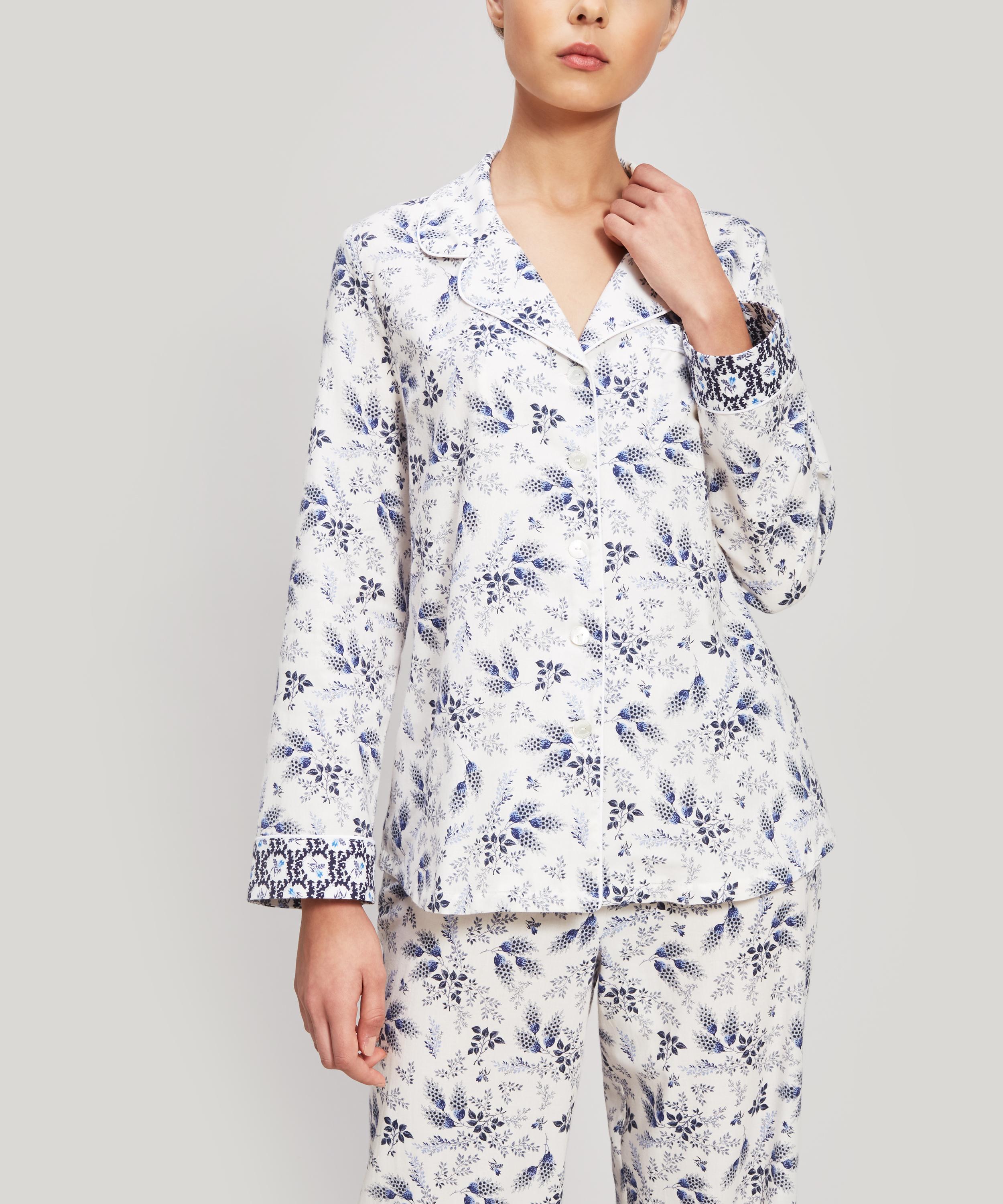 Liberty - Dorothea and Eleonora Brushed Cotton Pyjama Set image number 1