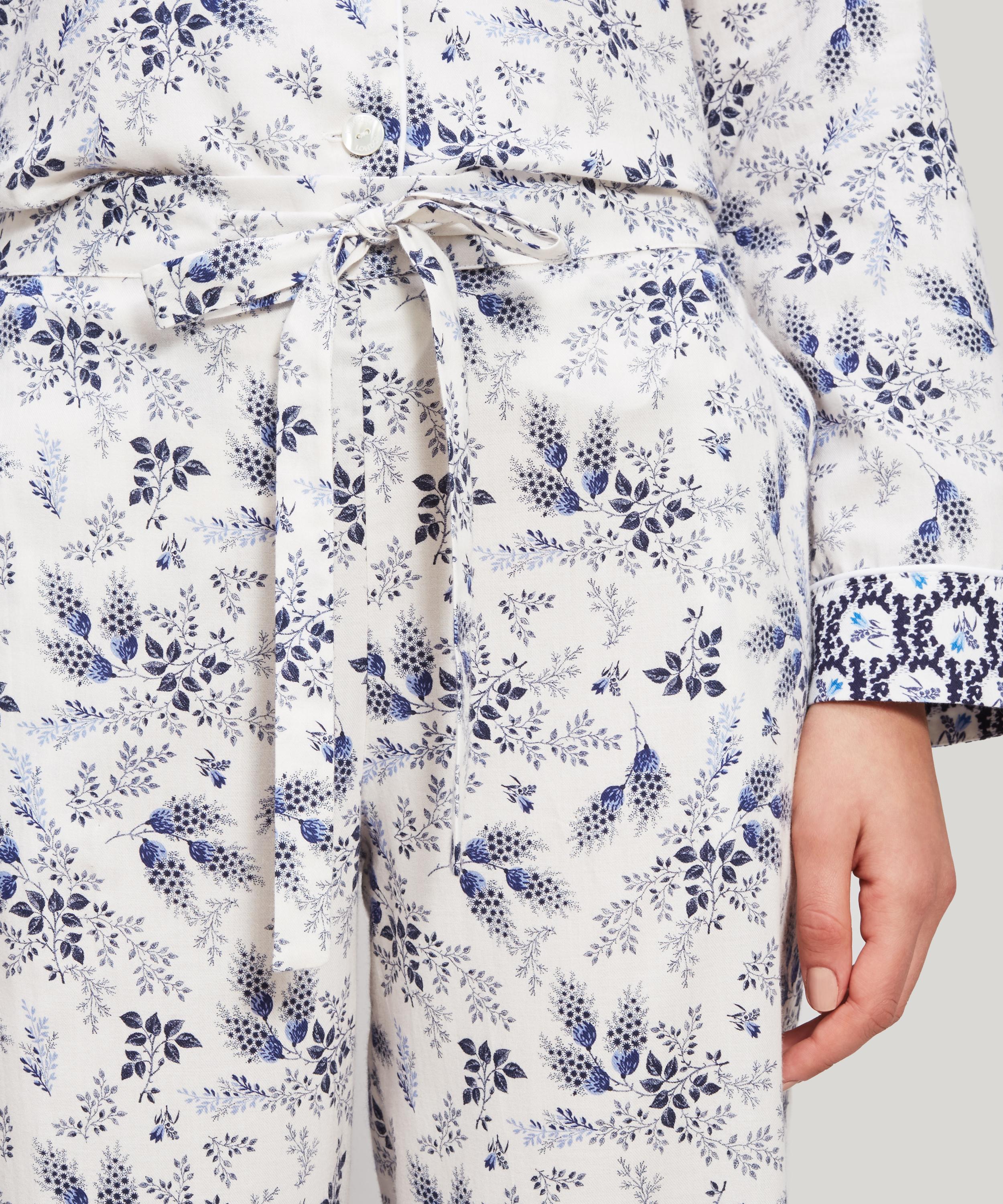 Liberty - Dorothea and Eleonora Brushed Cotton Pyjama Set image number 4
